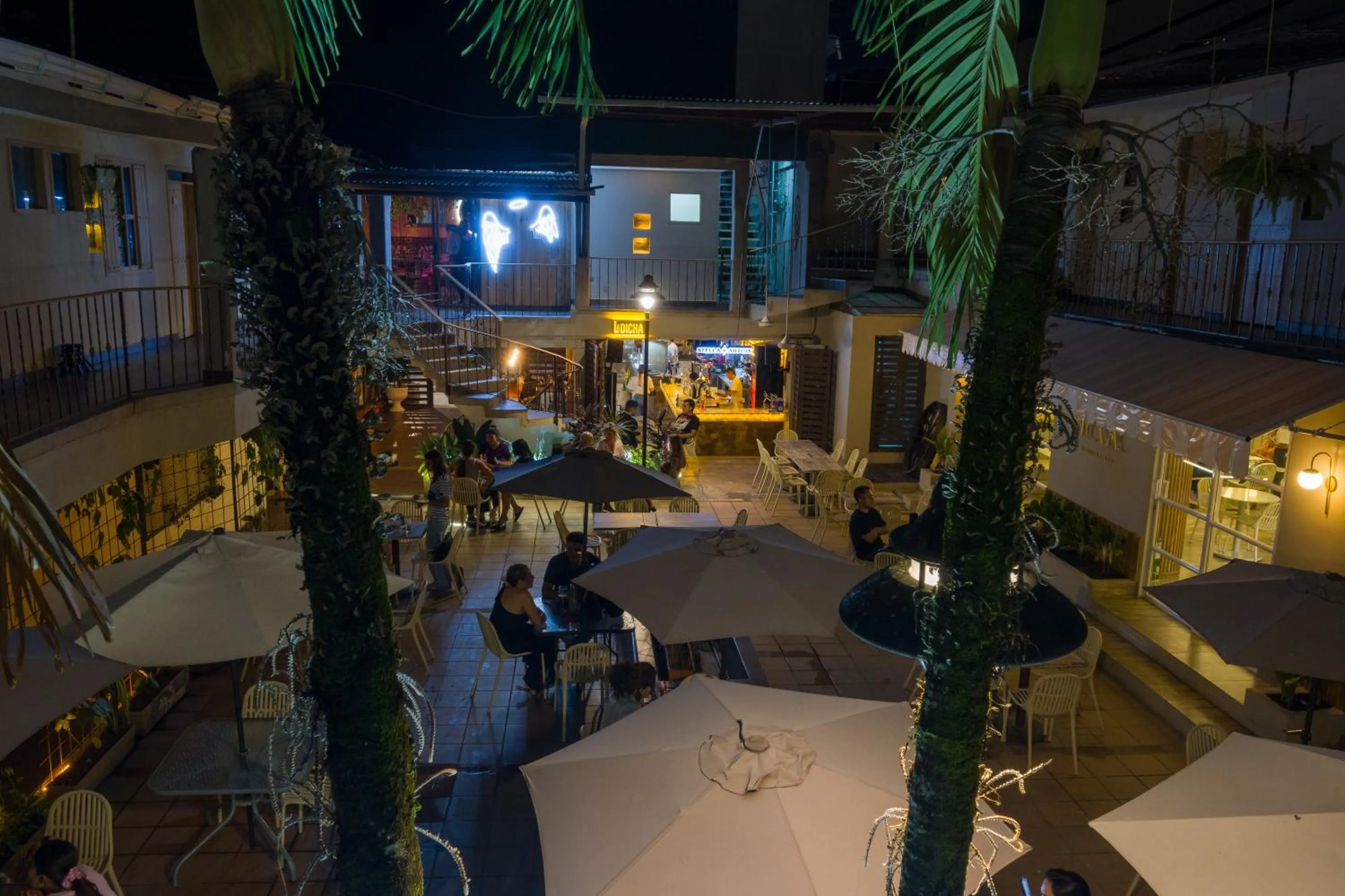 Inner courtyard view in Corona Real