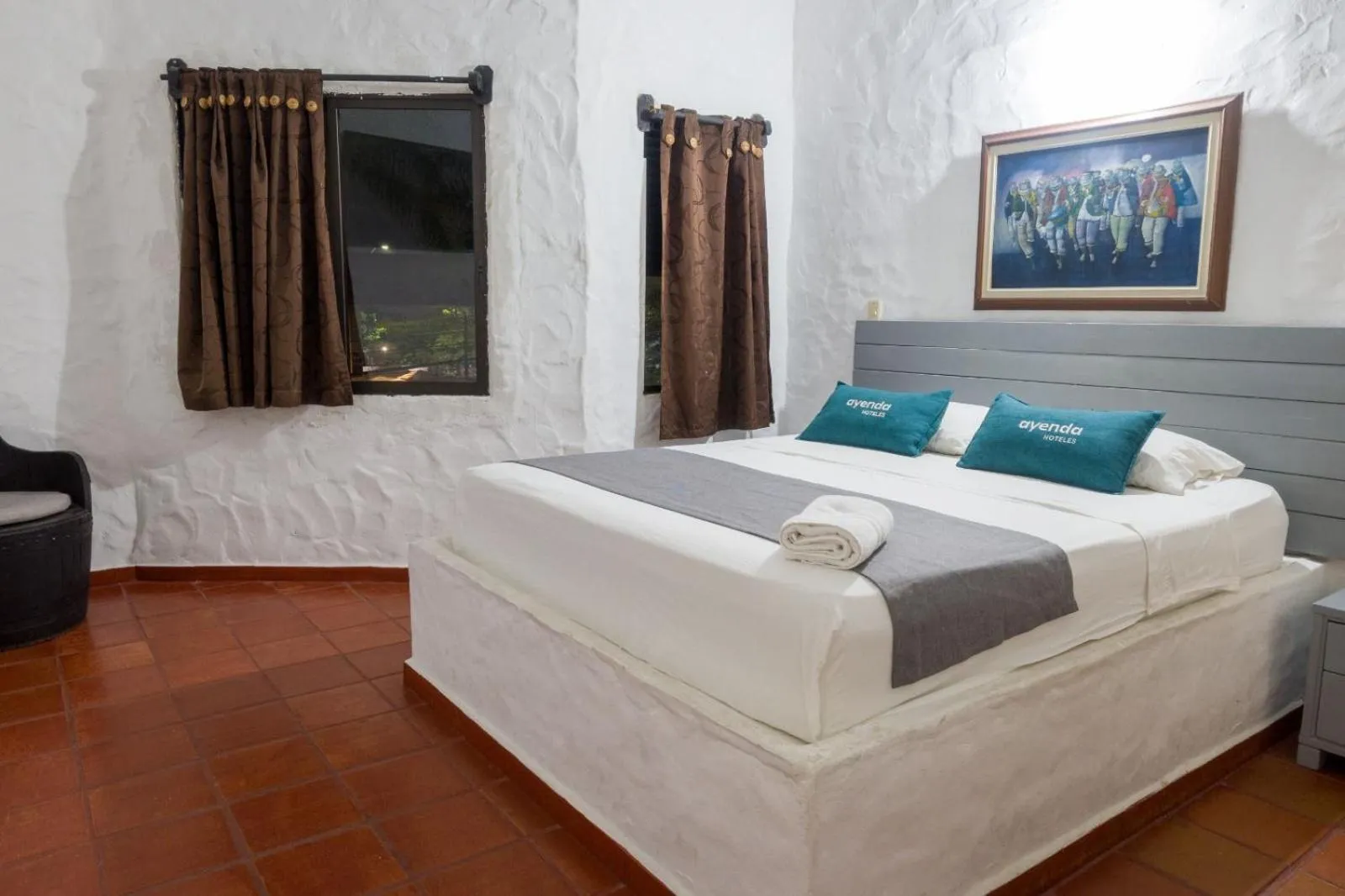 Photo of the whole room, Bed in Corona Real