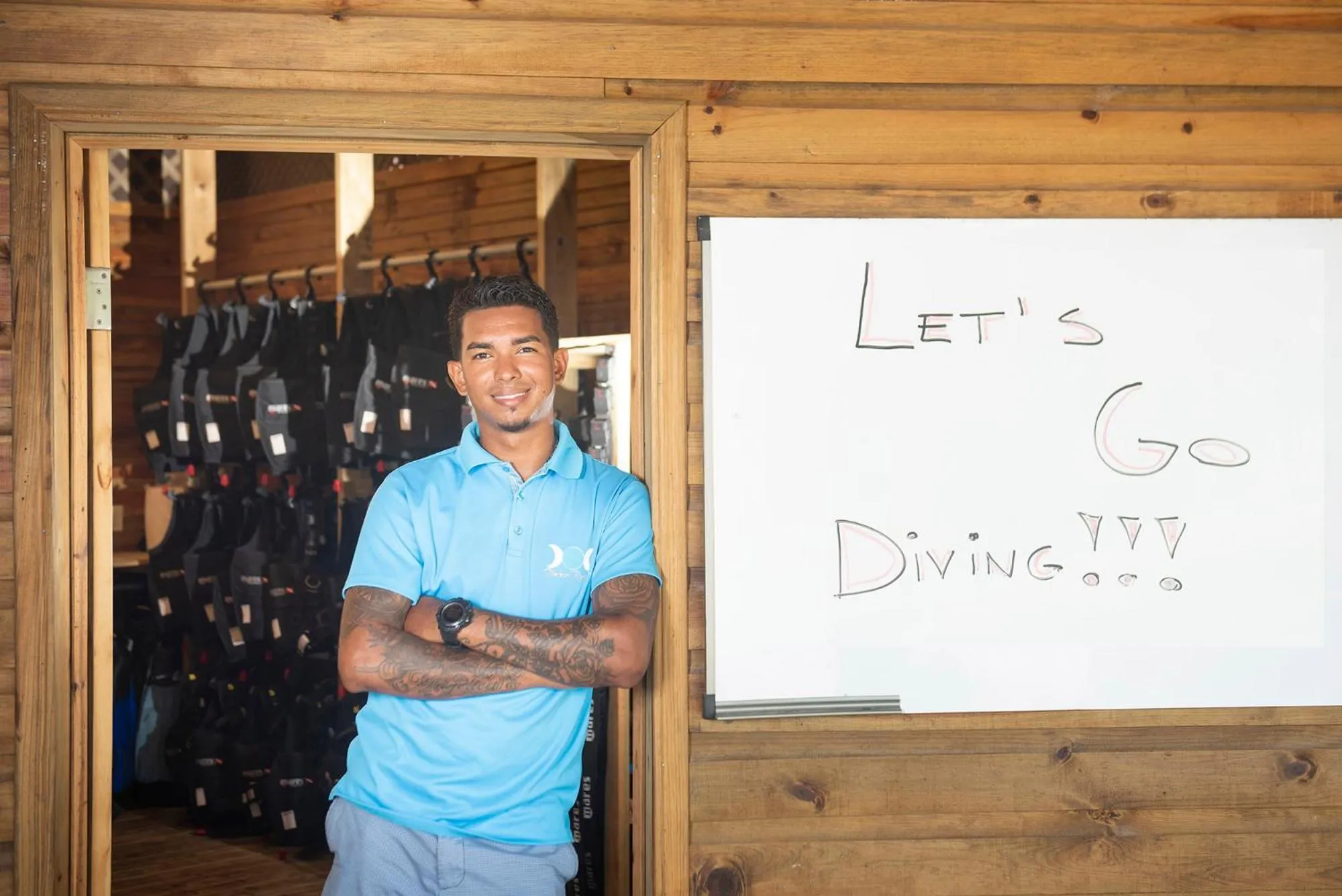 Staff in Naboo Resort & Dive Center - Adults Only