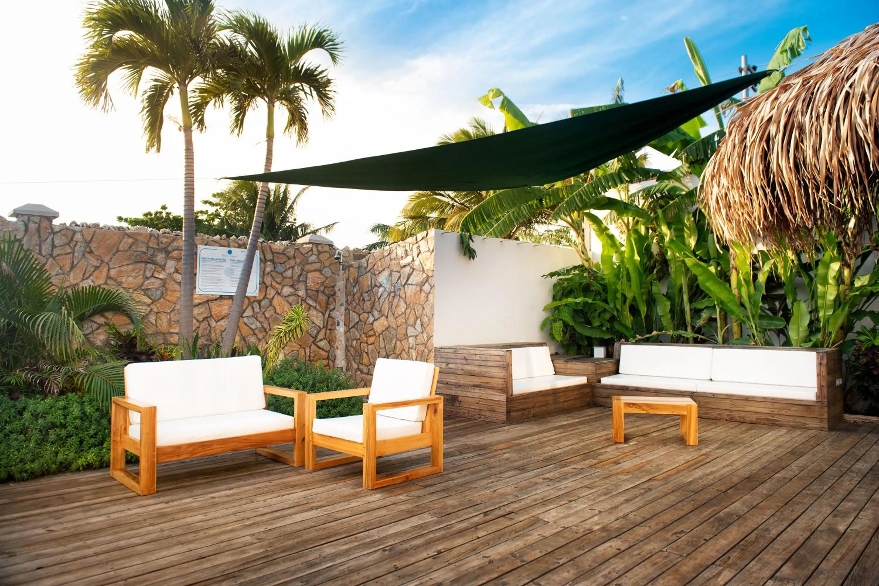 Patio in Naboo Resort & Dive Center - Adults Only