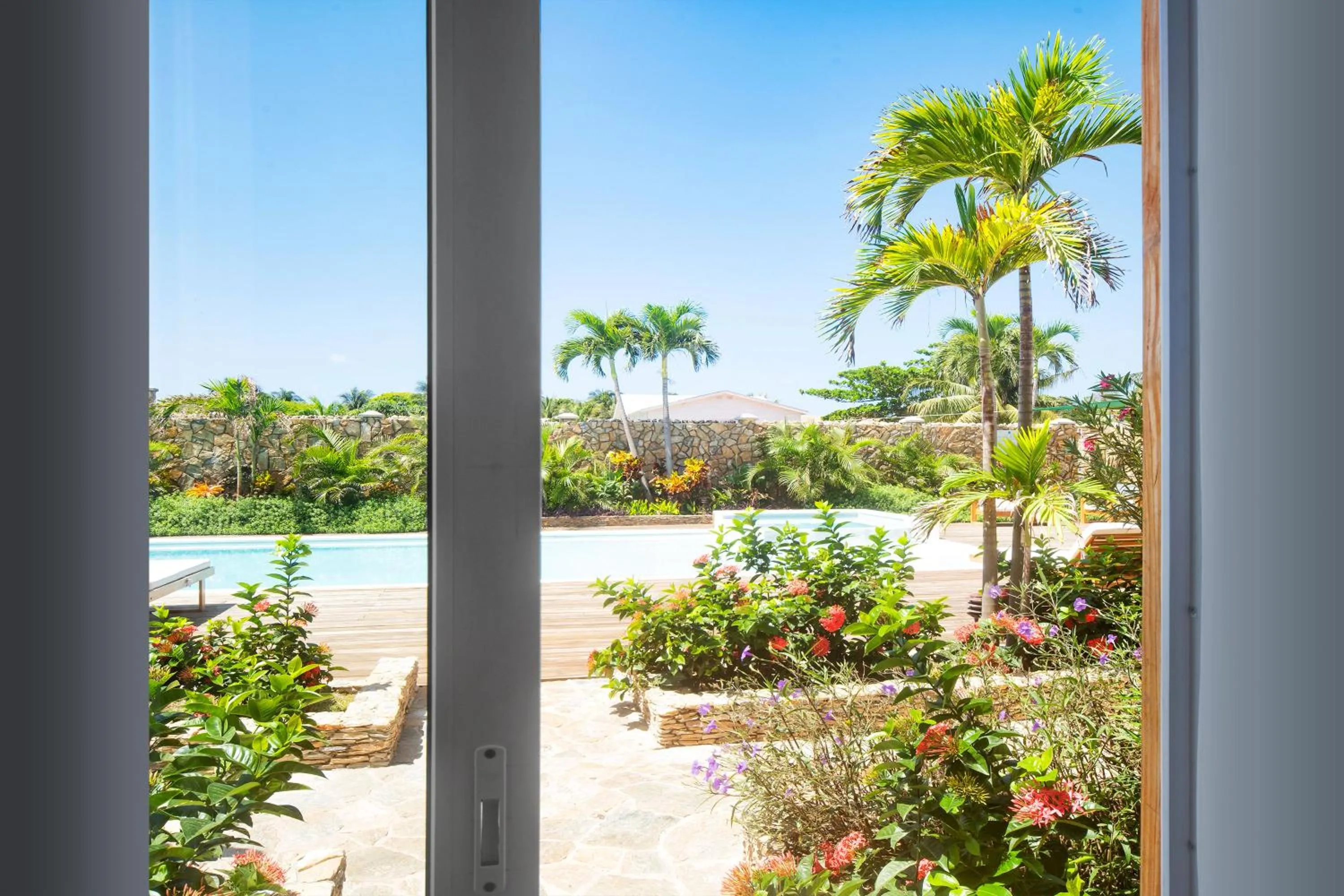 Garden view in Naboo Resort & Dive Center - Adults Only