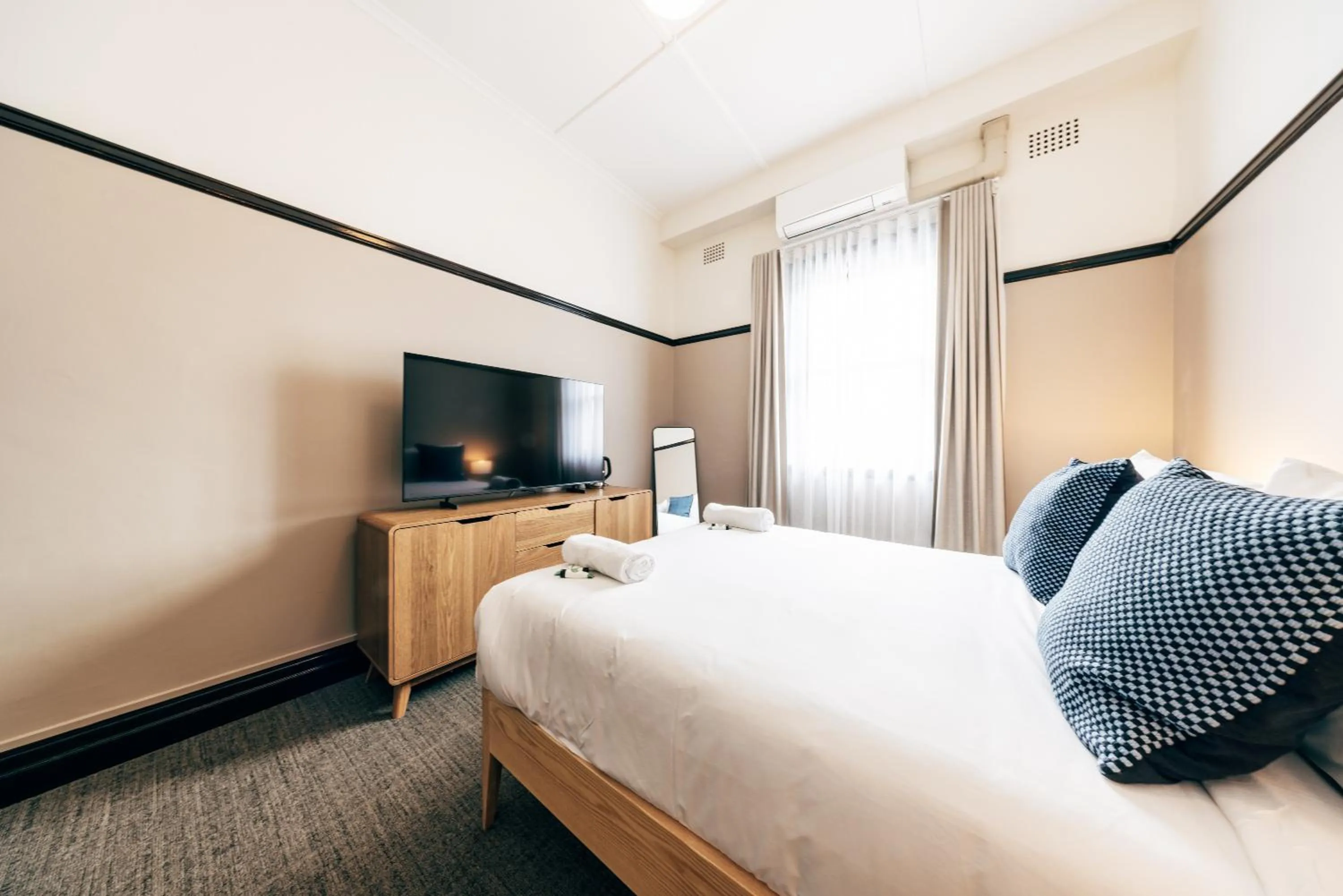 Bed in Strathfield Hotel