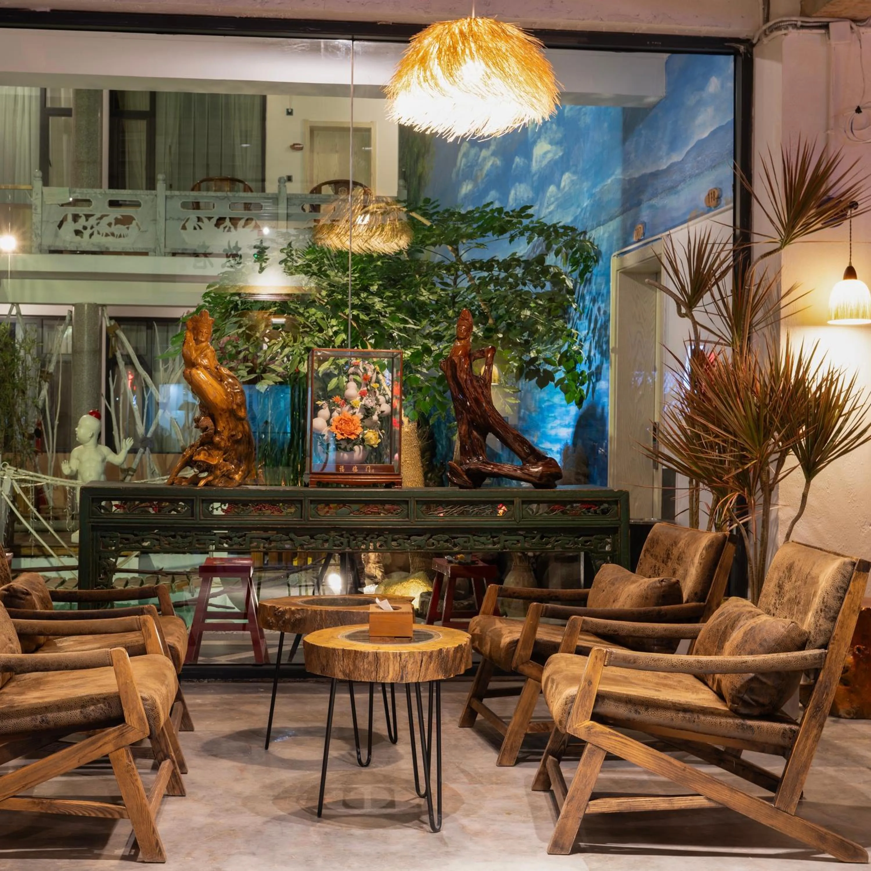 Lounge or bar in Old Story Inn Dali Ancient Town