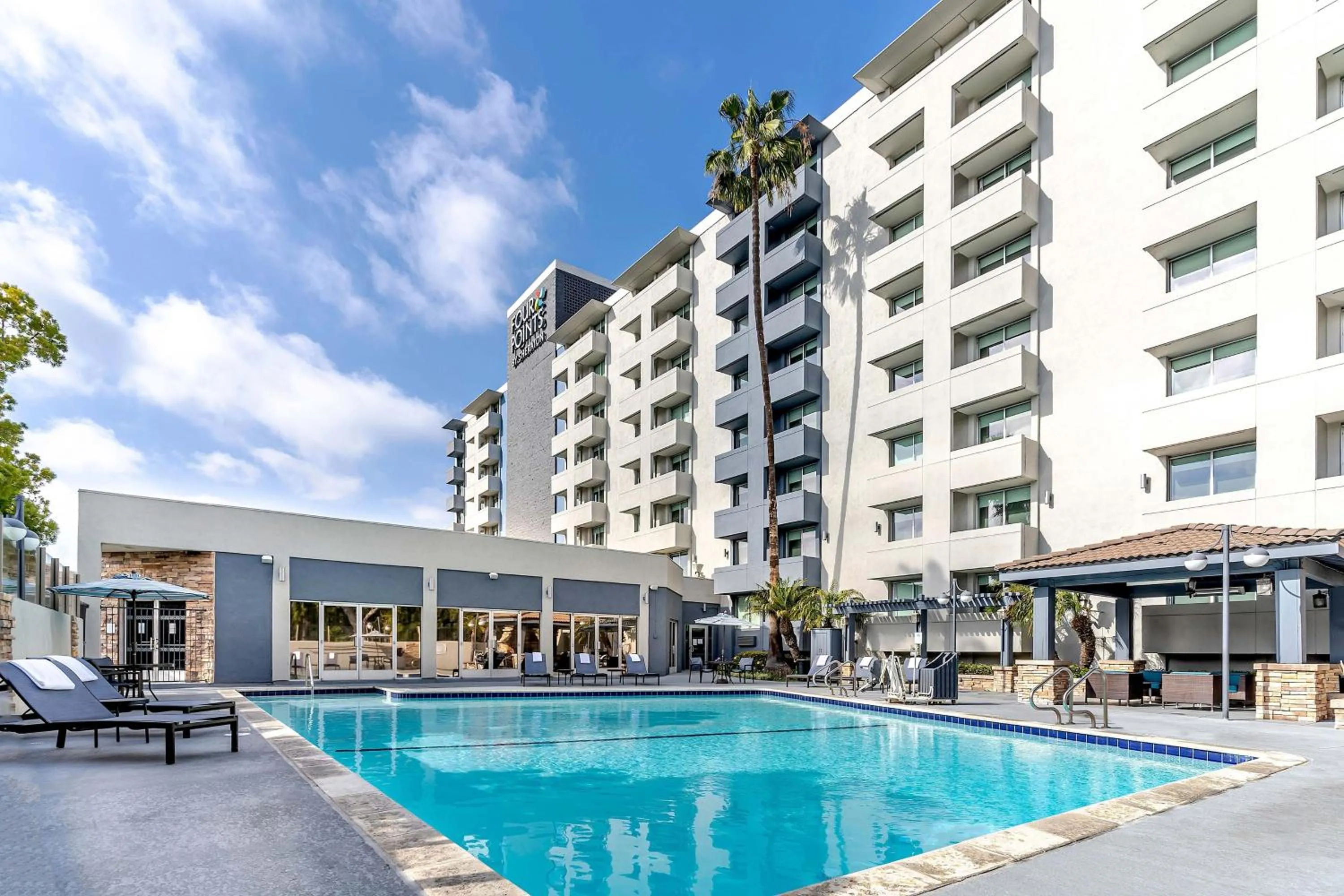 Swimming pool in Four Points by Sheraton Los Angeles Westside