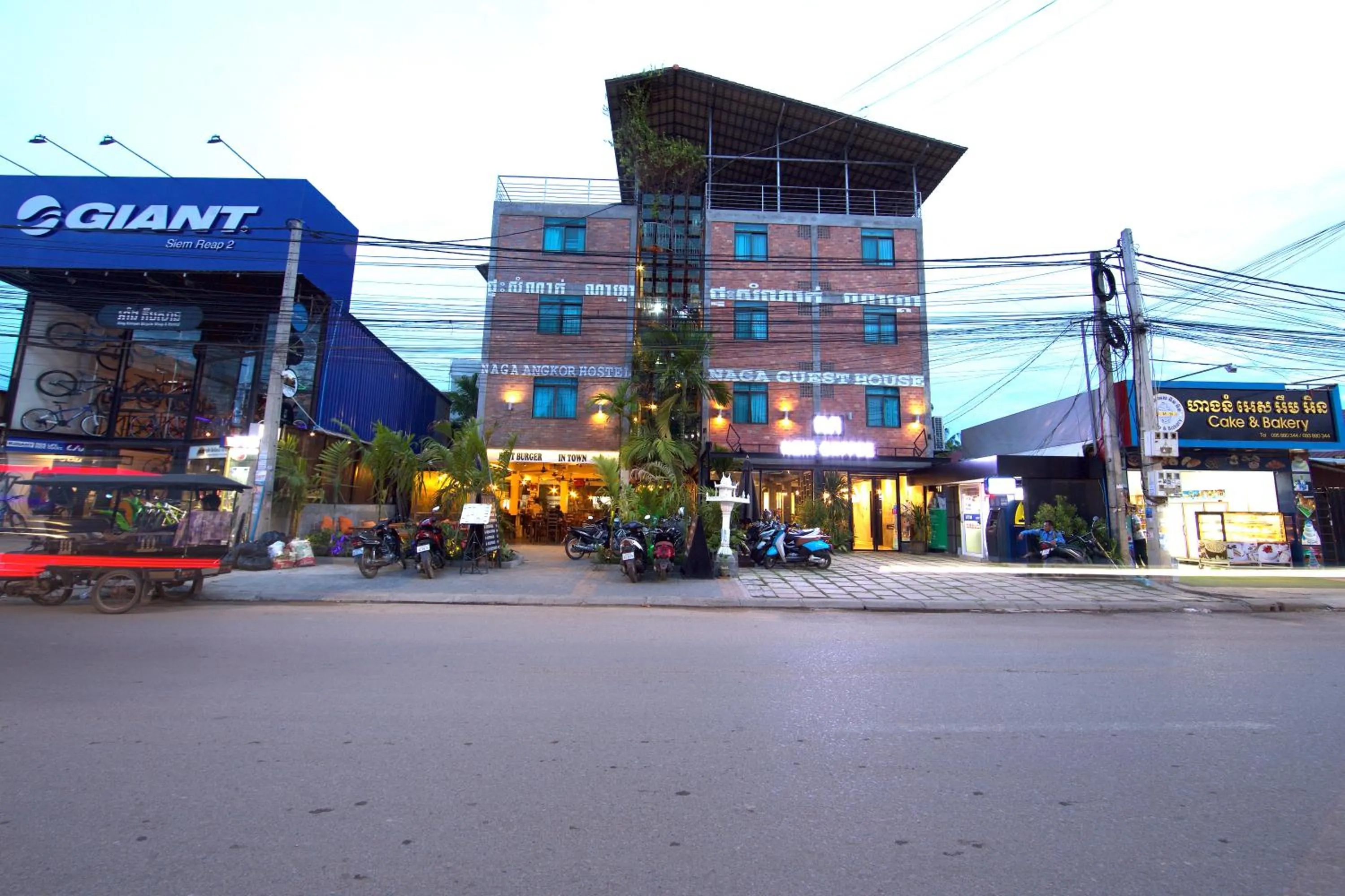 Property building in Naga Angkor Hostel