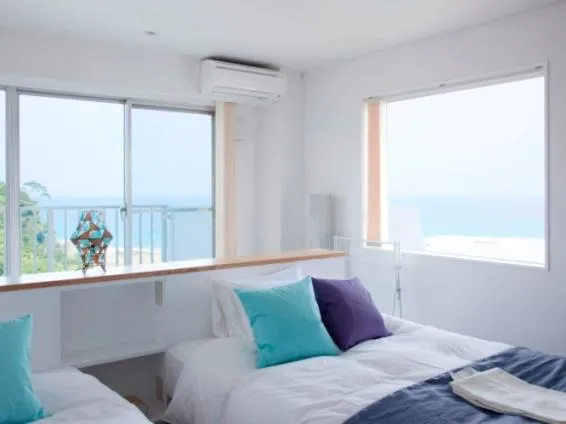 Bed in Hotel Sea Shell