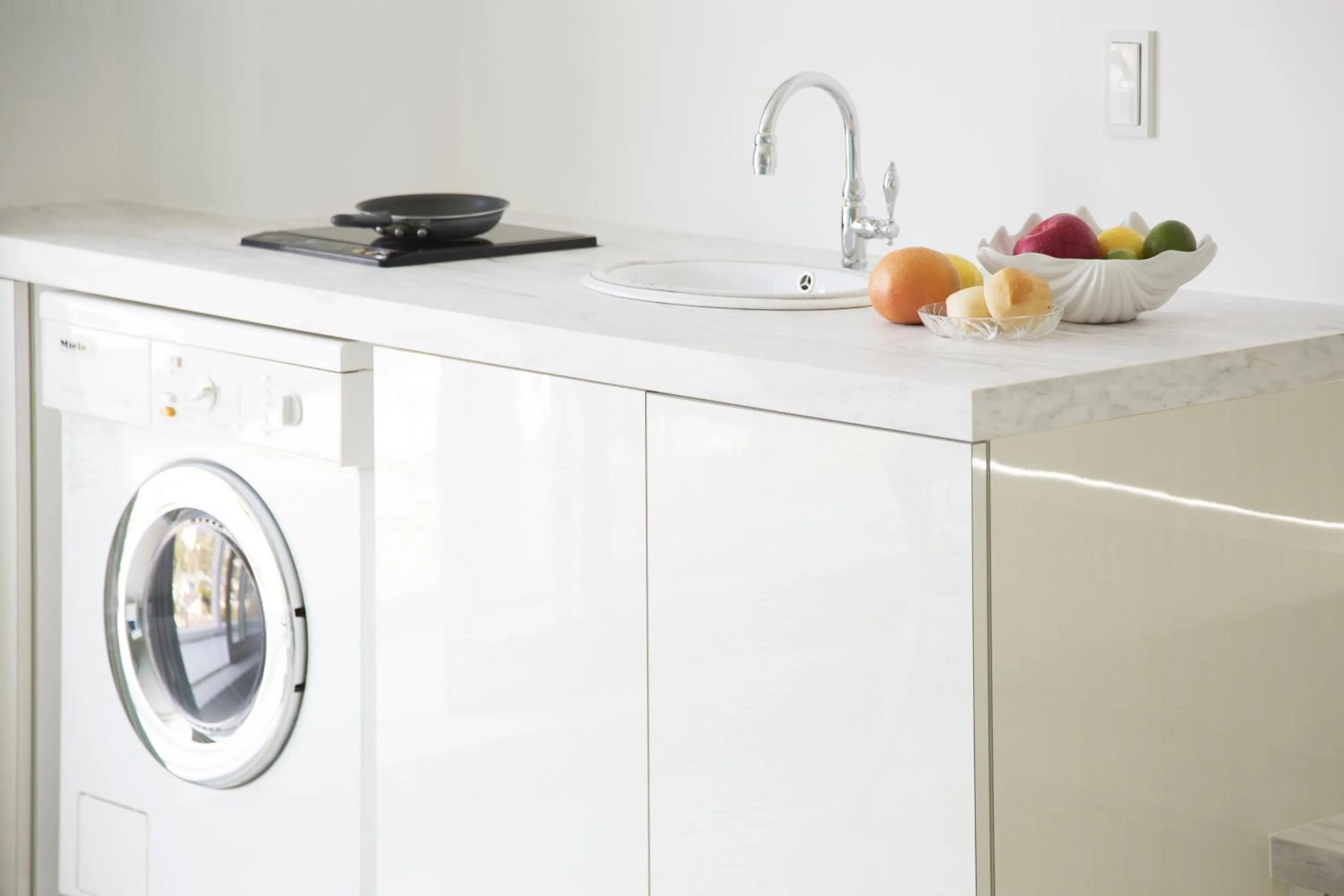 Kitchen or kitchenette in Hotel Sea Shell