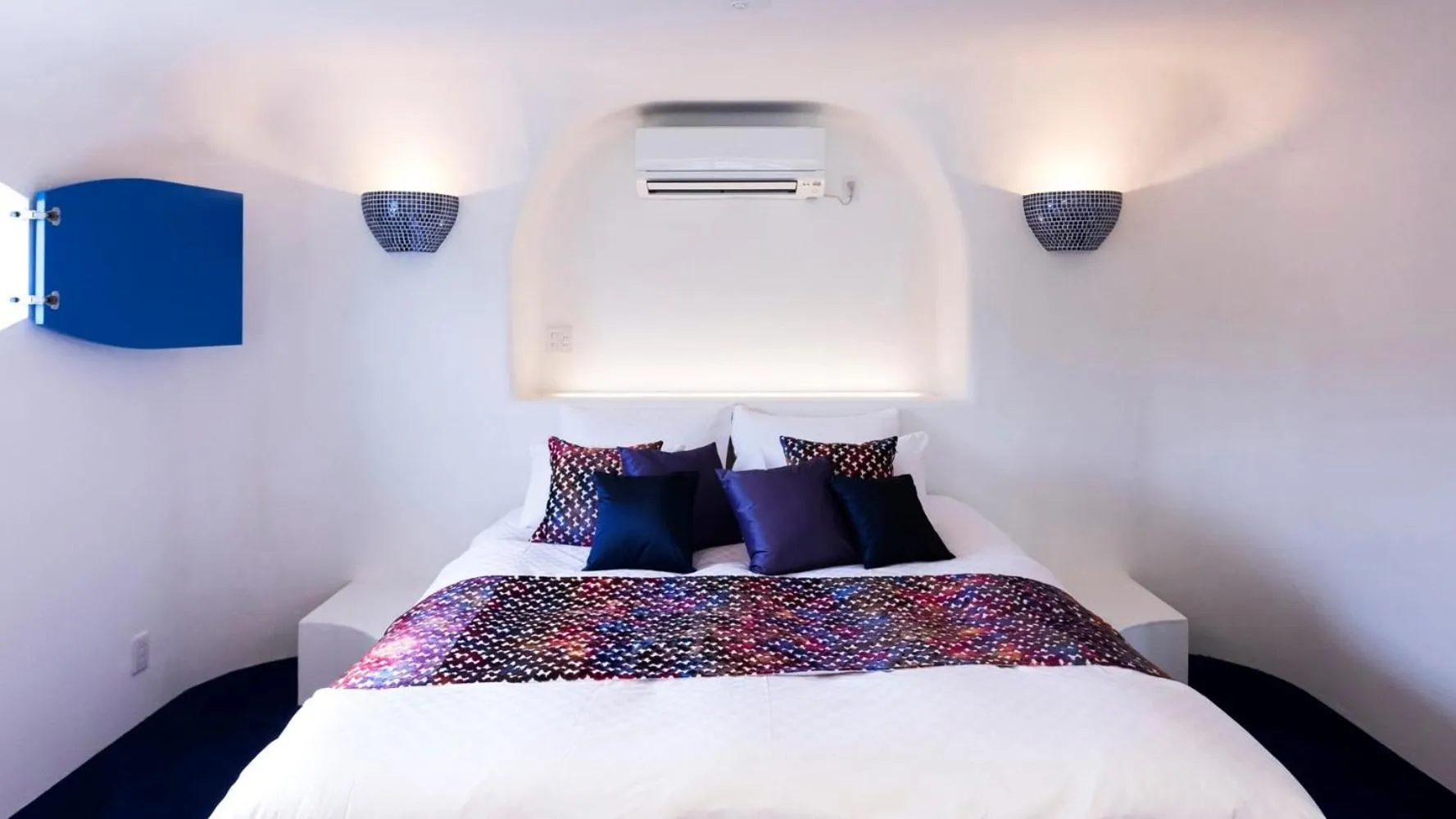 Bed in Hotel Sea Shell