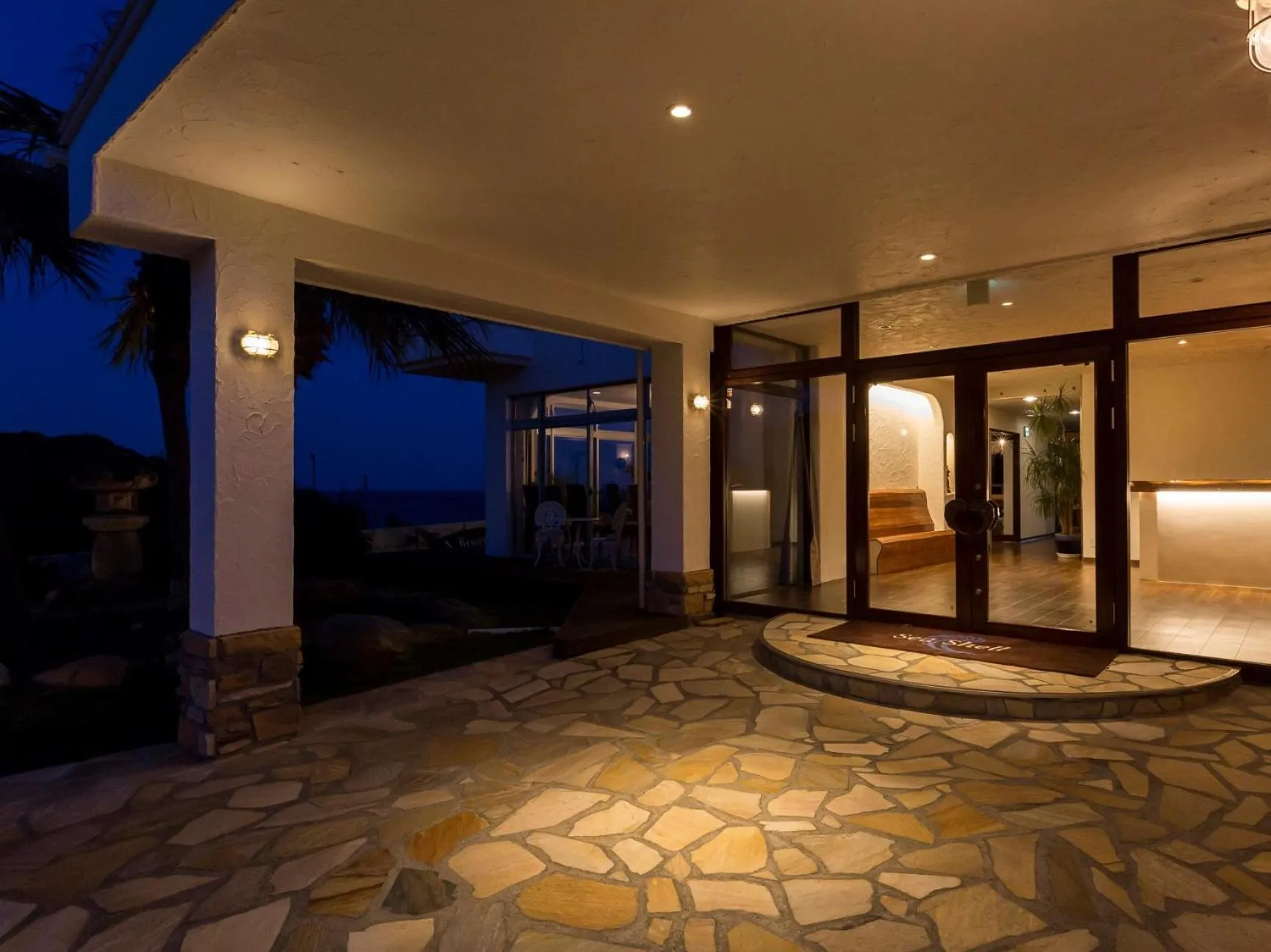 Facade/entrance in Hotel Sea Shell