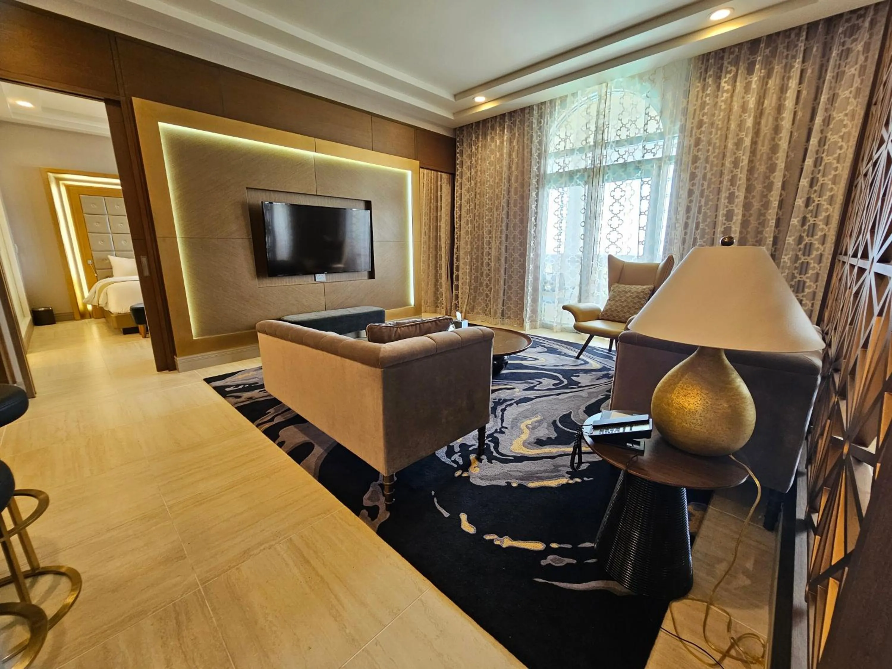 Living room in LeoPalace Resort Guam