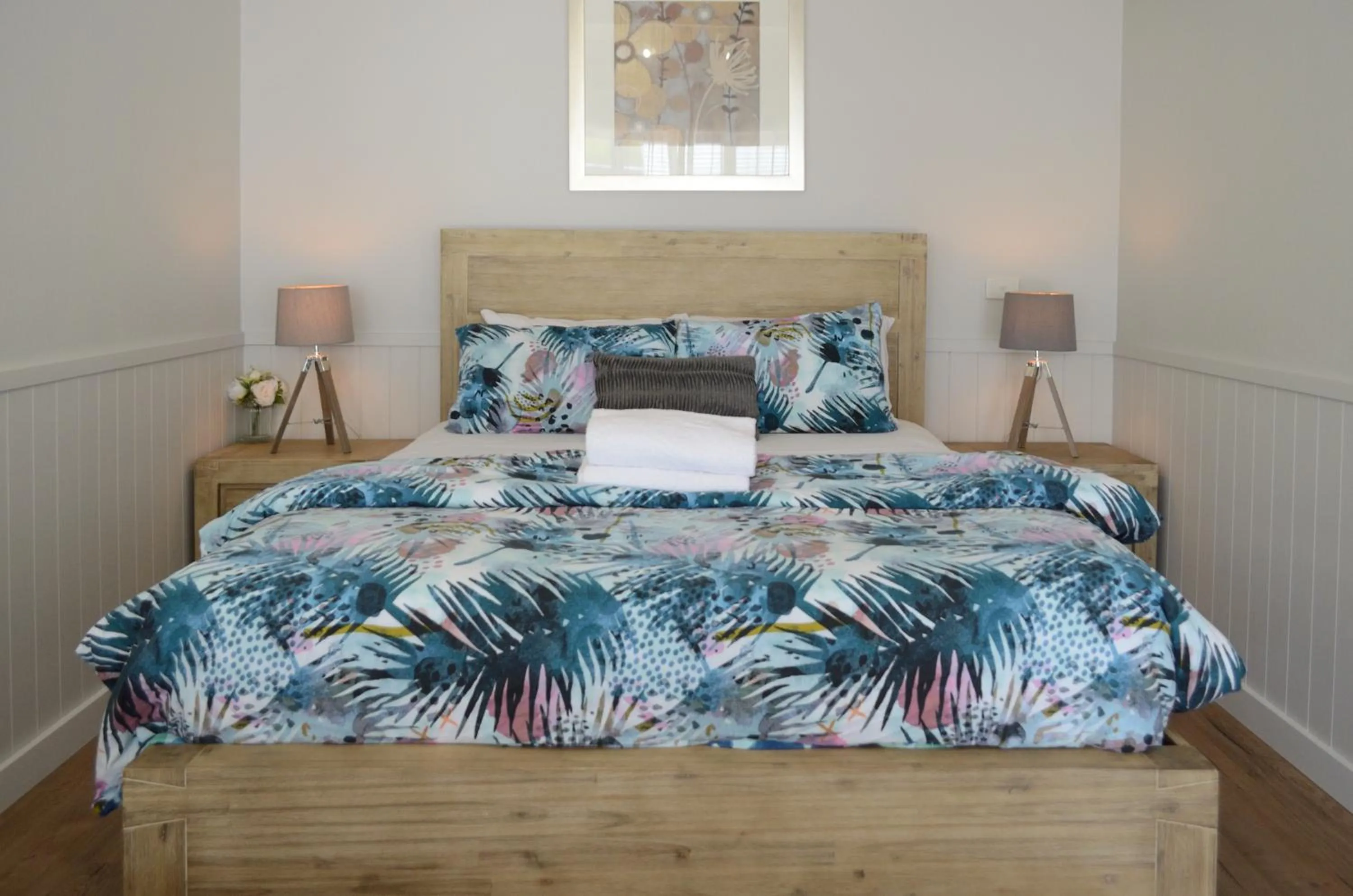 Bedroom, Bed in Myrtleford Motel on Alpine