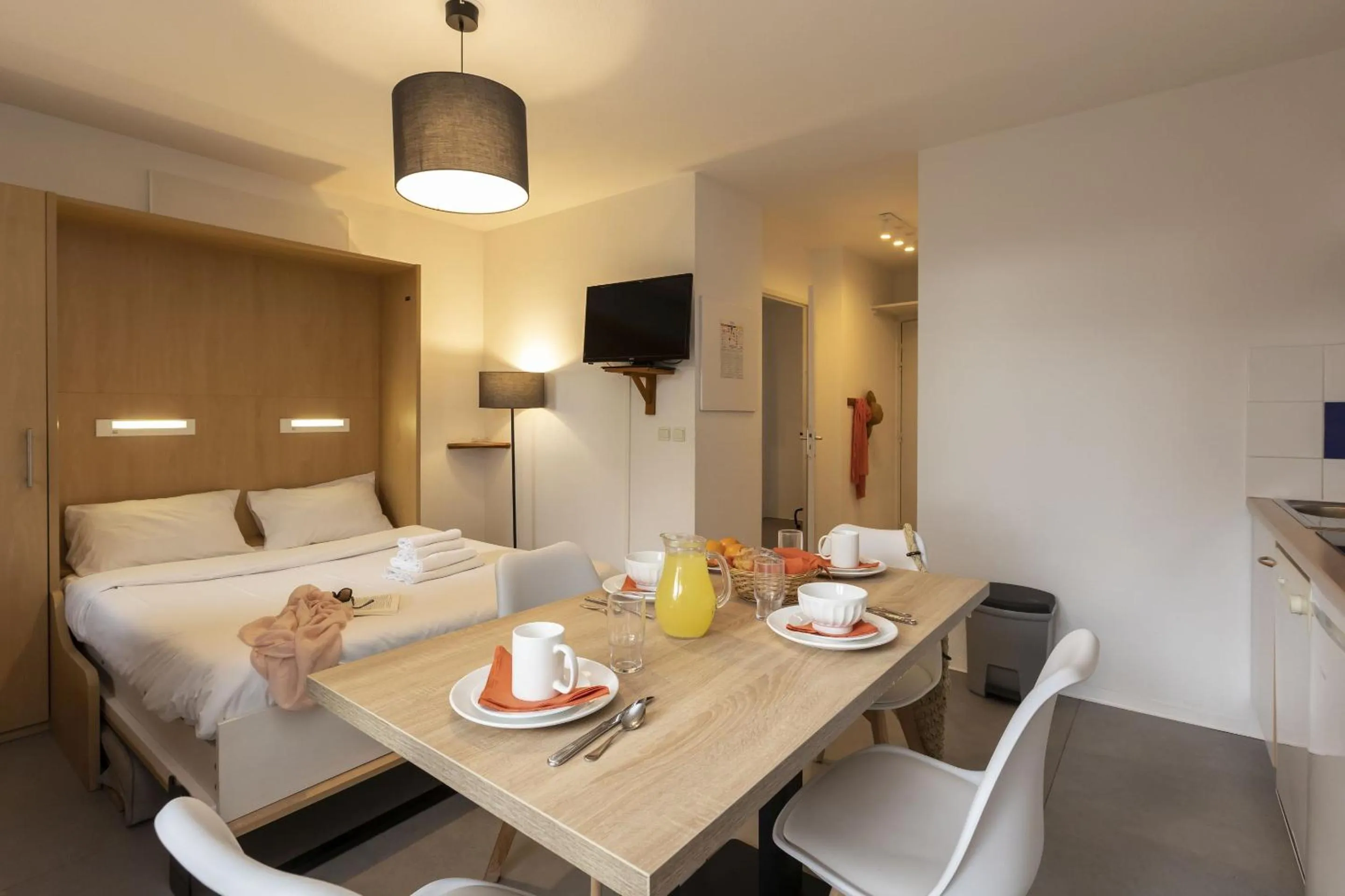 Bedroom, Bed in Résidence Odalys Mille Soleils