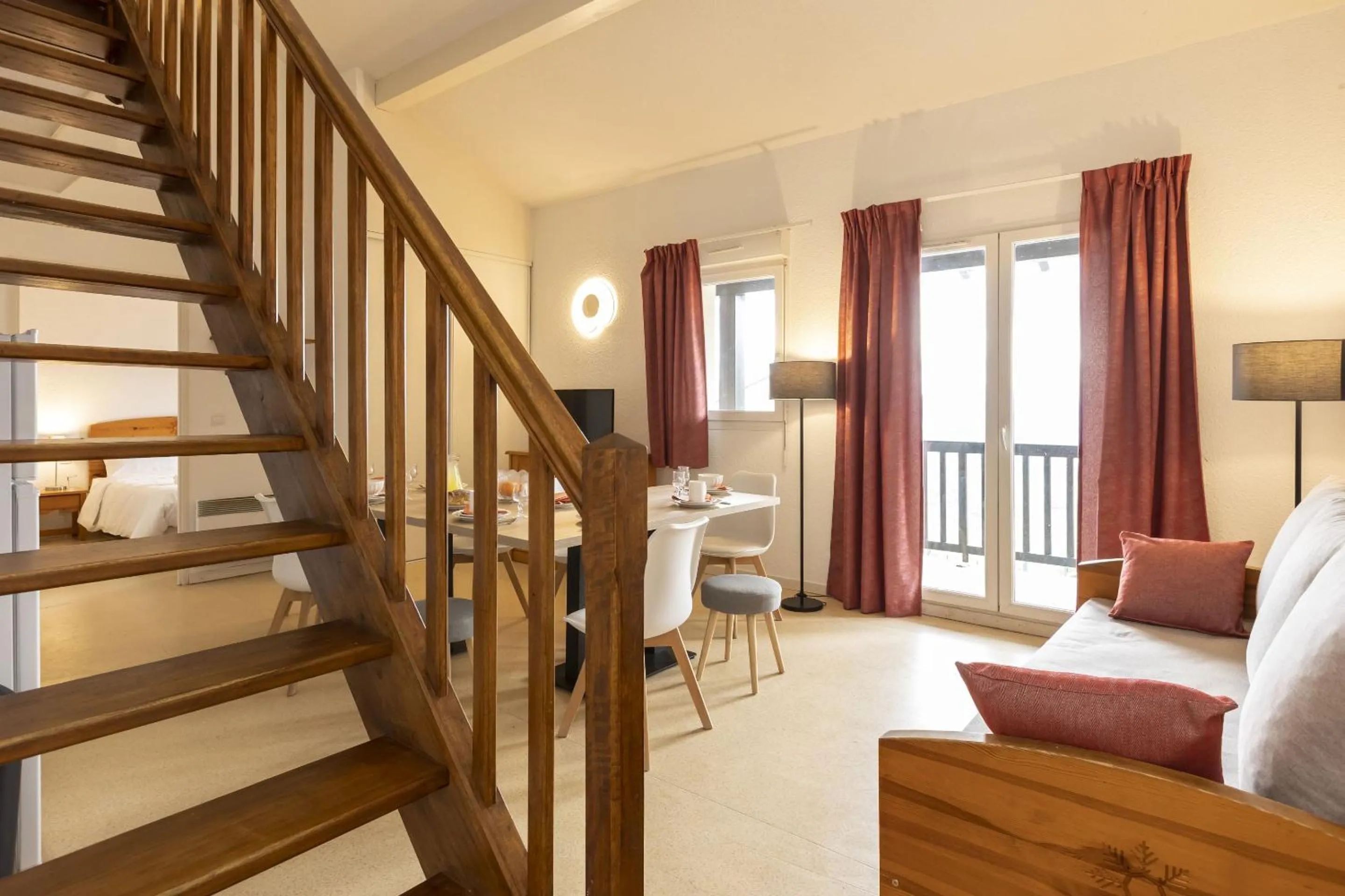 Seating area in Résidence Odalys Mille Soleils