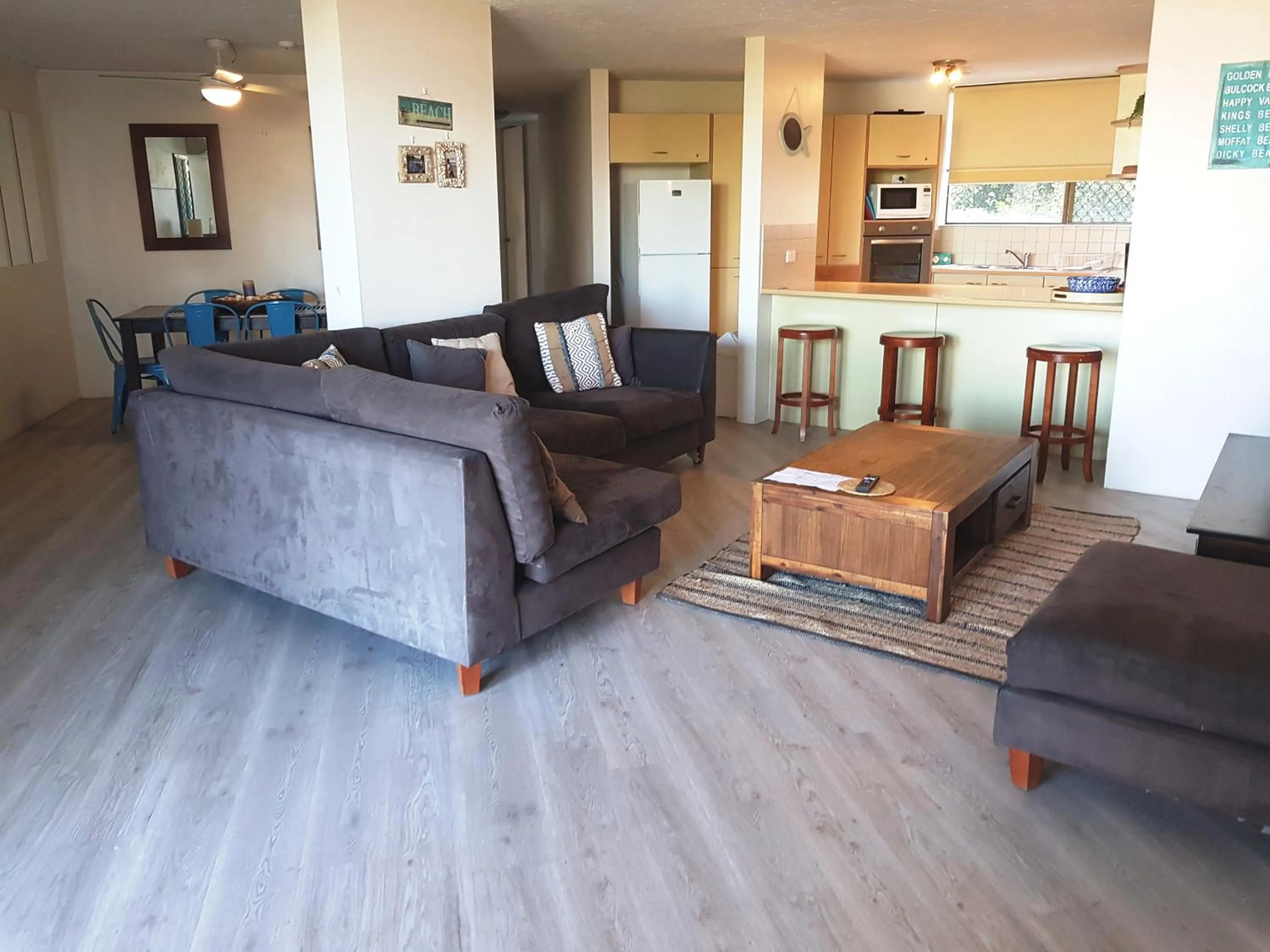 Living room in Casablanca Beachfront Apartments