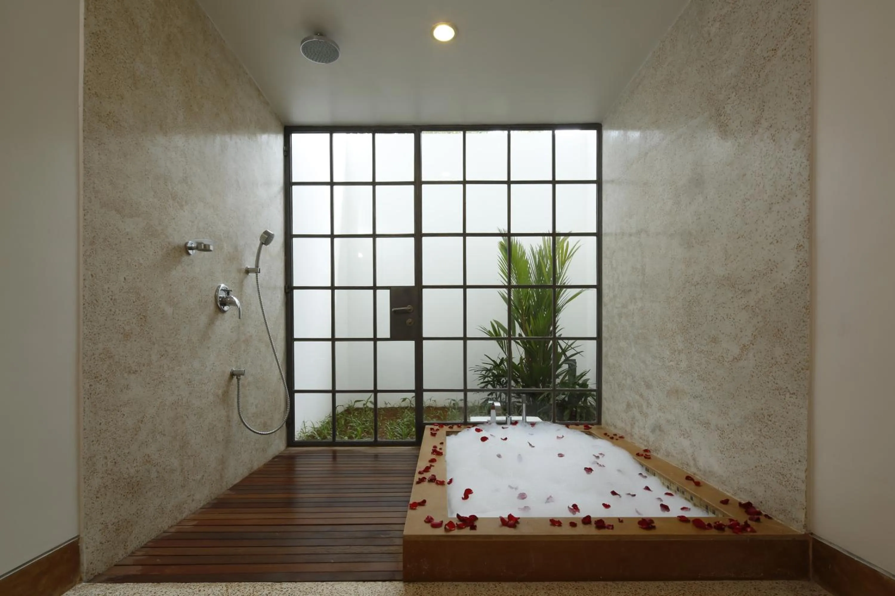 Bathroom in Eighth Bastion Fort Kochi - A CGH Earth Experience