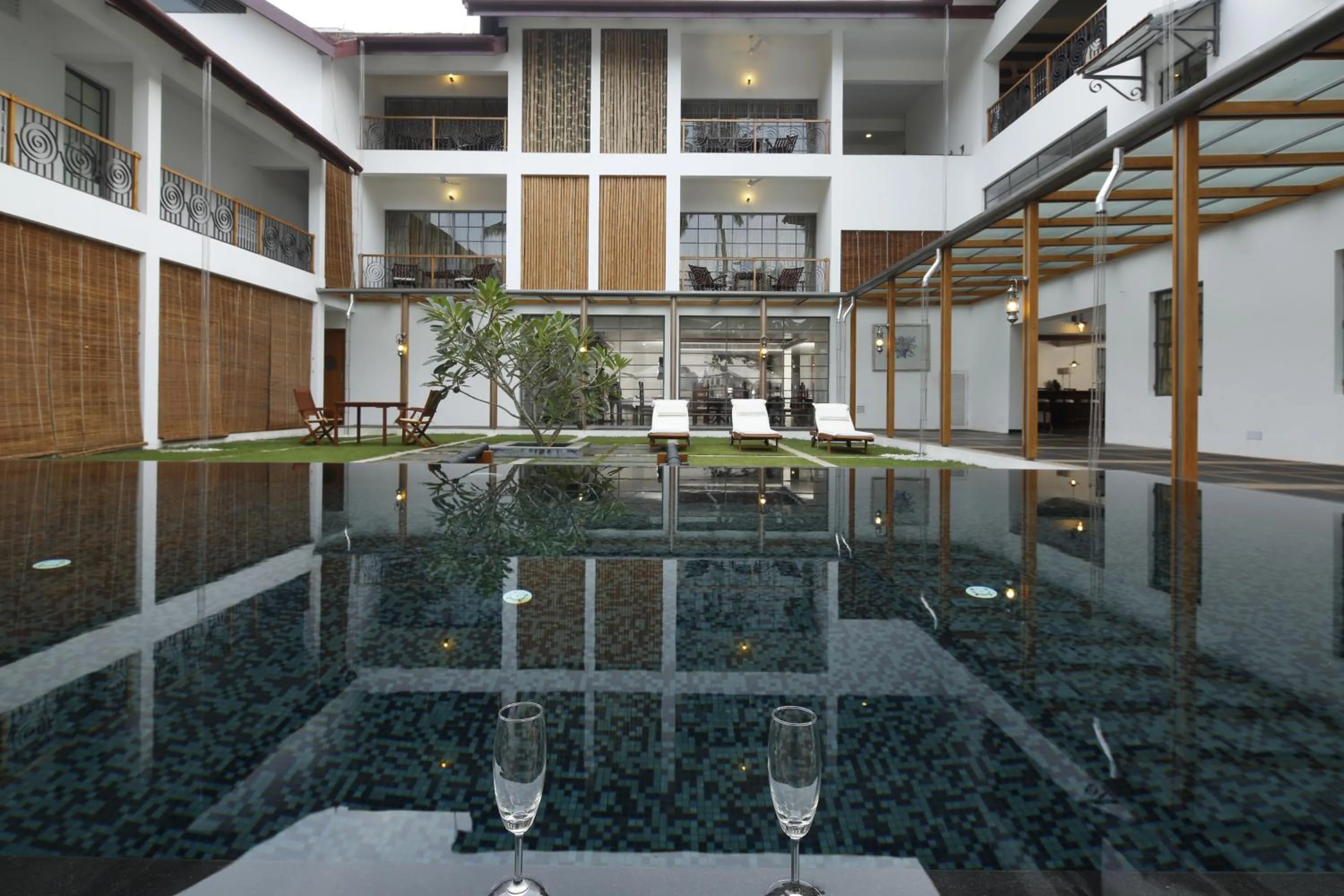 Swimming pool in Eighth Bastion Fort Kochi - A CGH Earth Experience