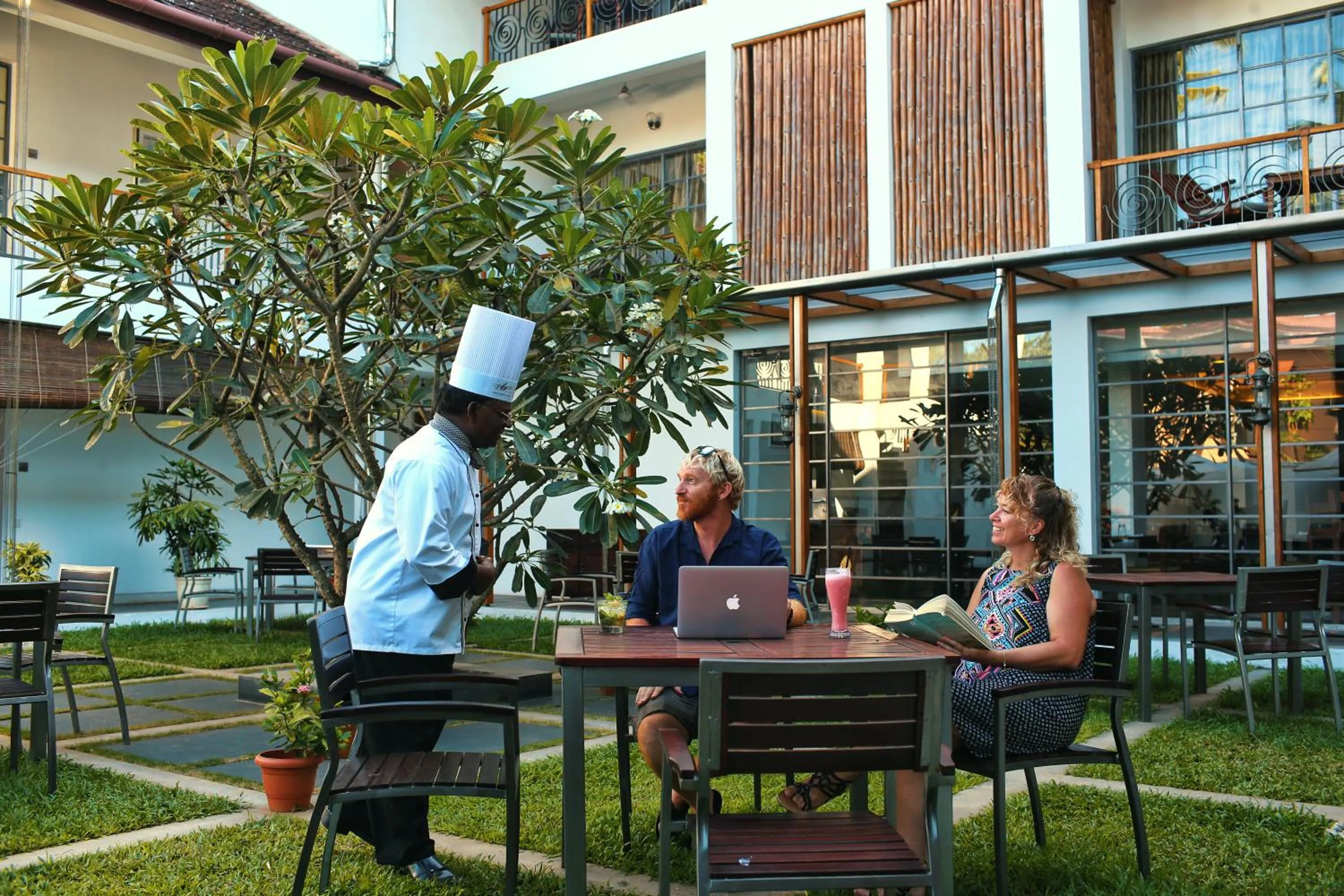 People in Eighth Bastion Fort Kochi - A CGH Earth Experience