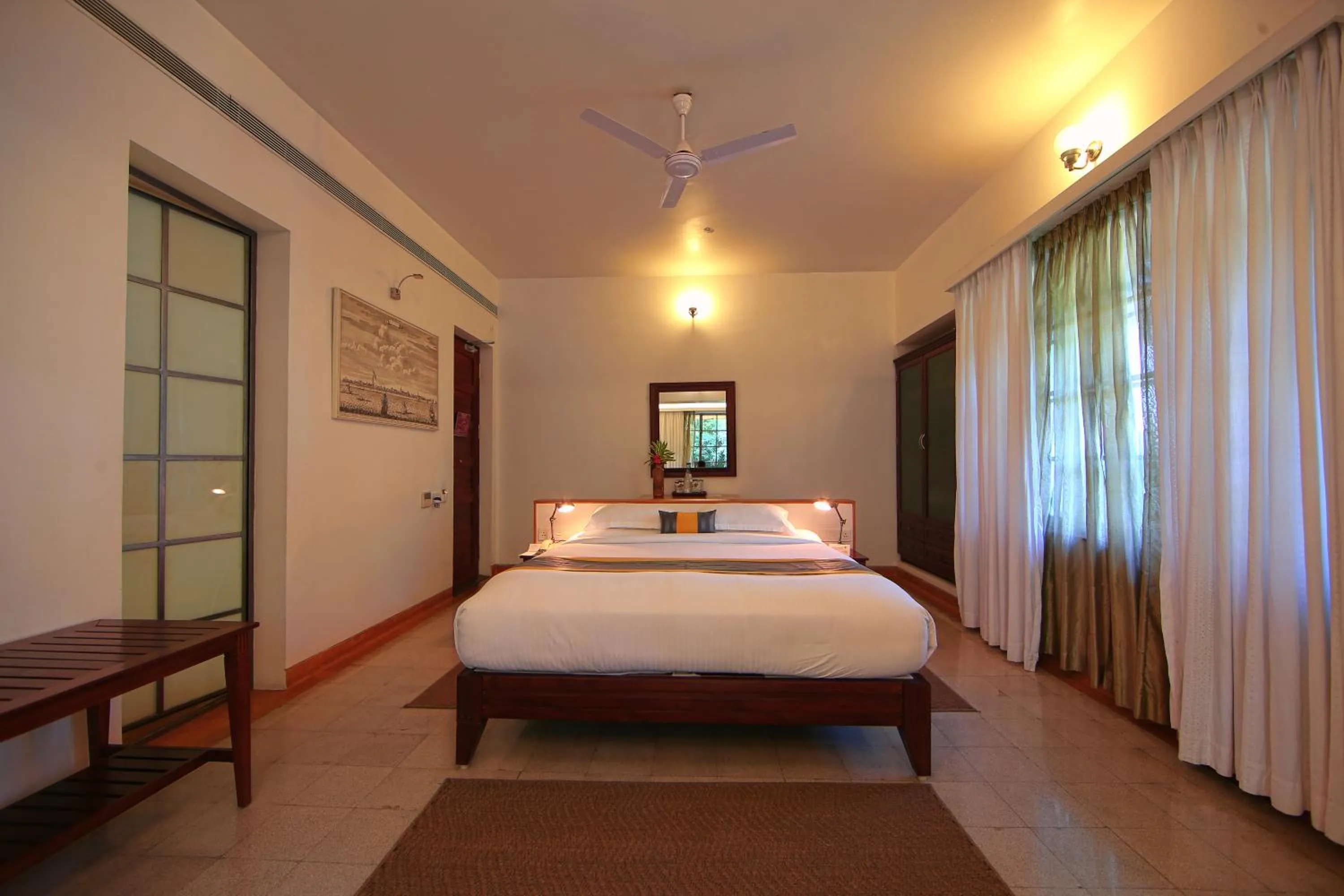 Photo of the whole room, Bed in Eighth Bastion Fort Kochi - A CGH Earth Experience