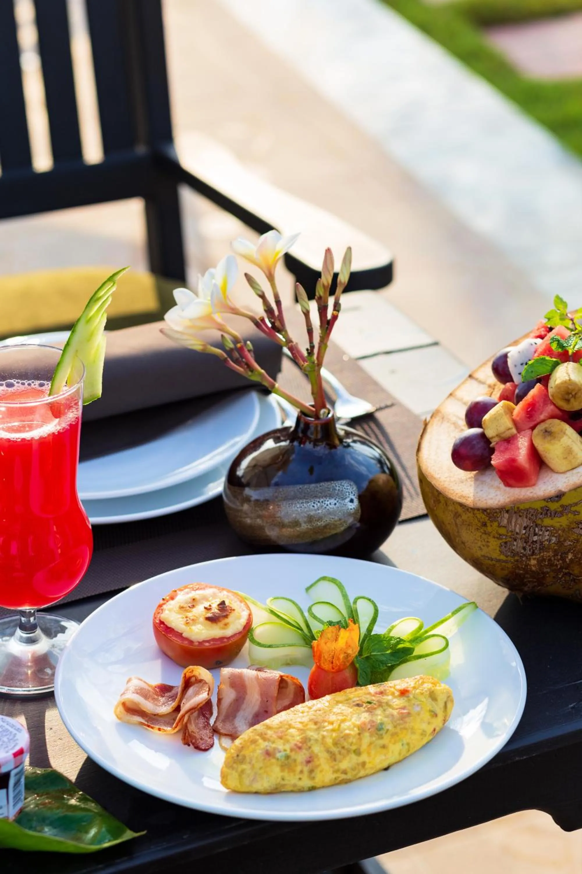 Breakfast in Sansan Resort