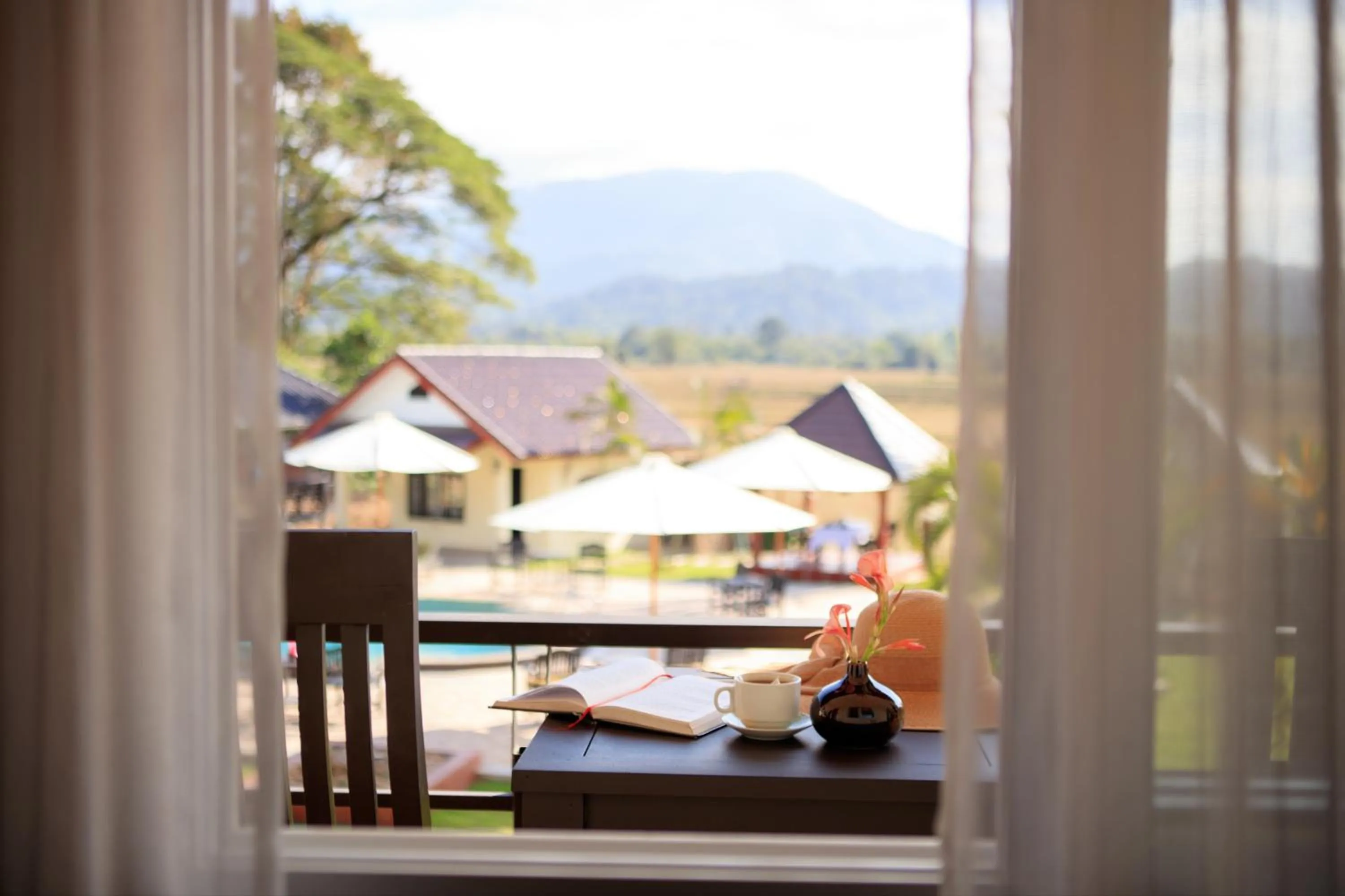 Mountain view in Sansan Resort