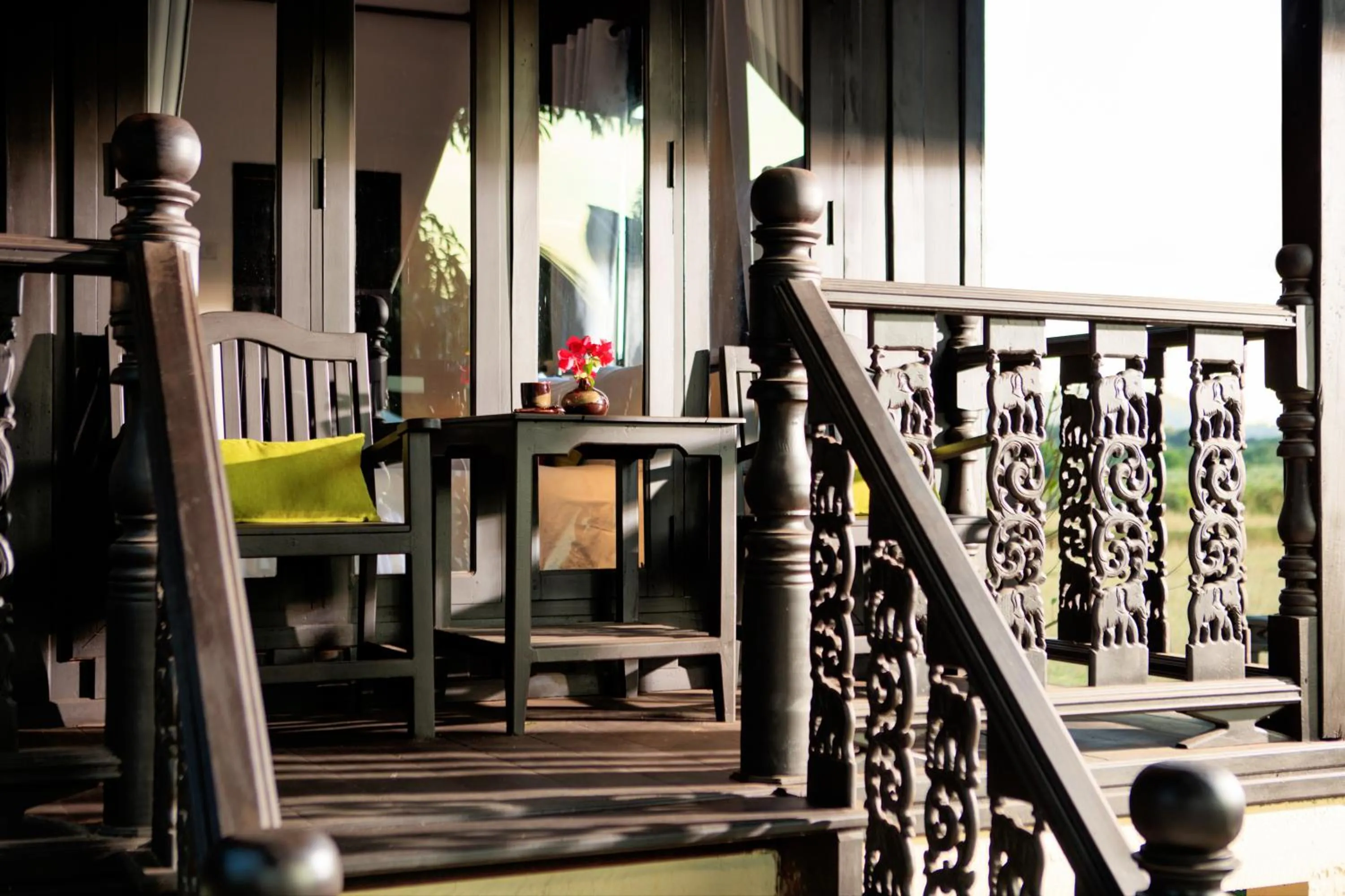 Balcony/Terrace in Sansan Resort