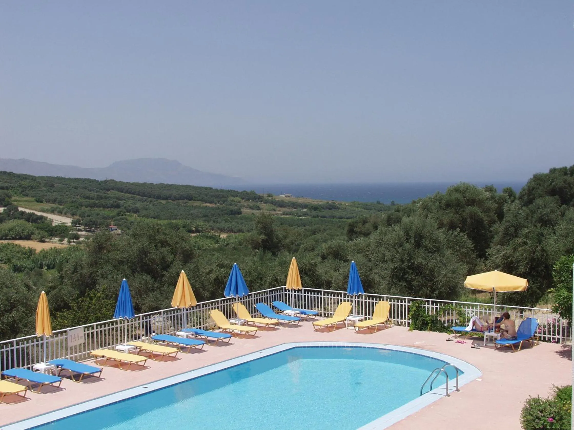 Swimming pool in Calamon Apartments