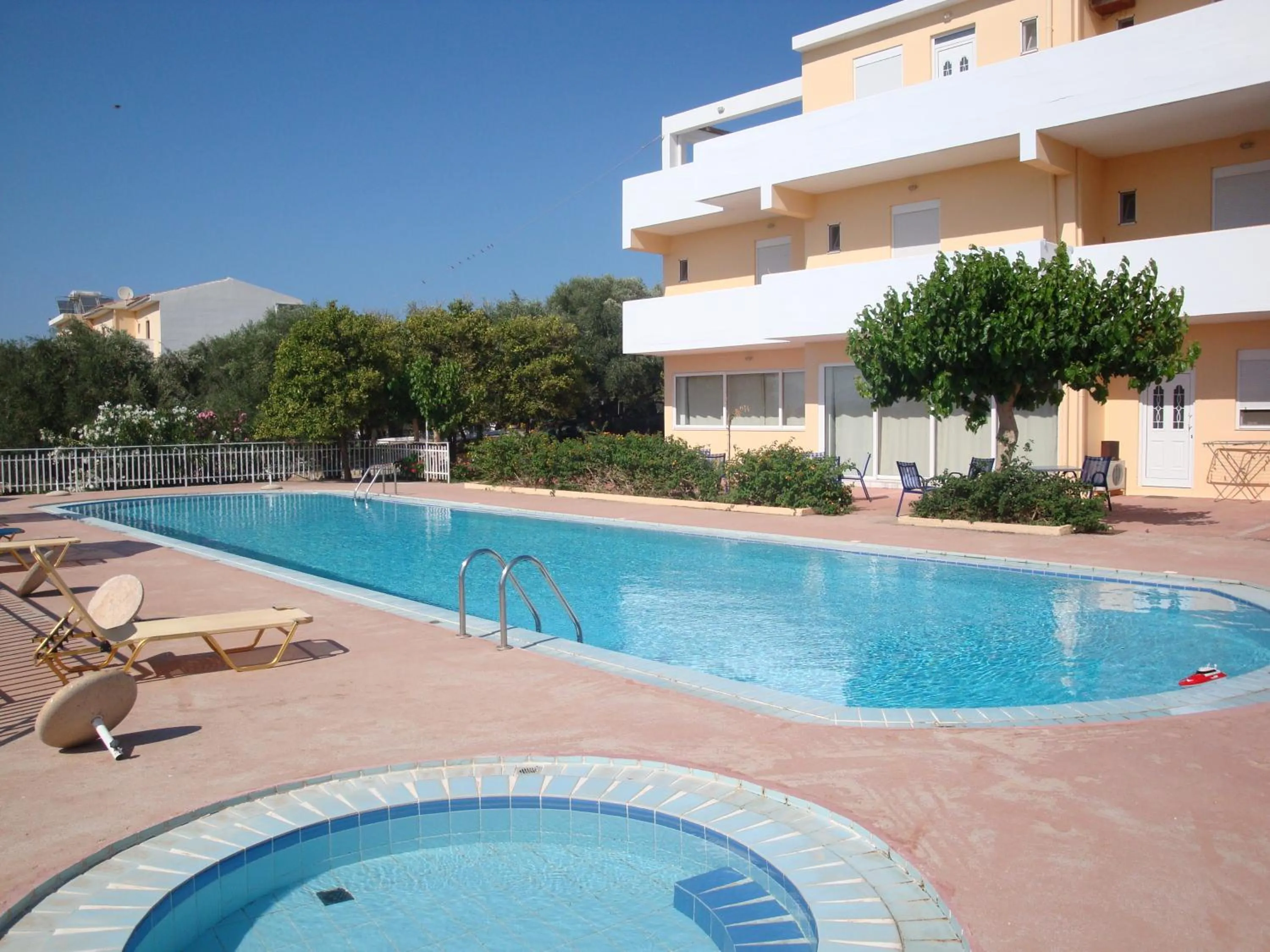 Swimming pool in Calamon Apartments
