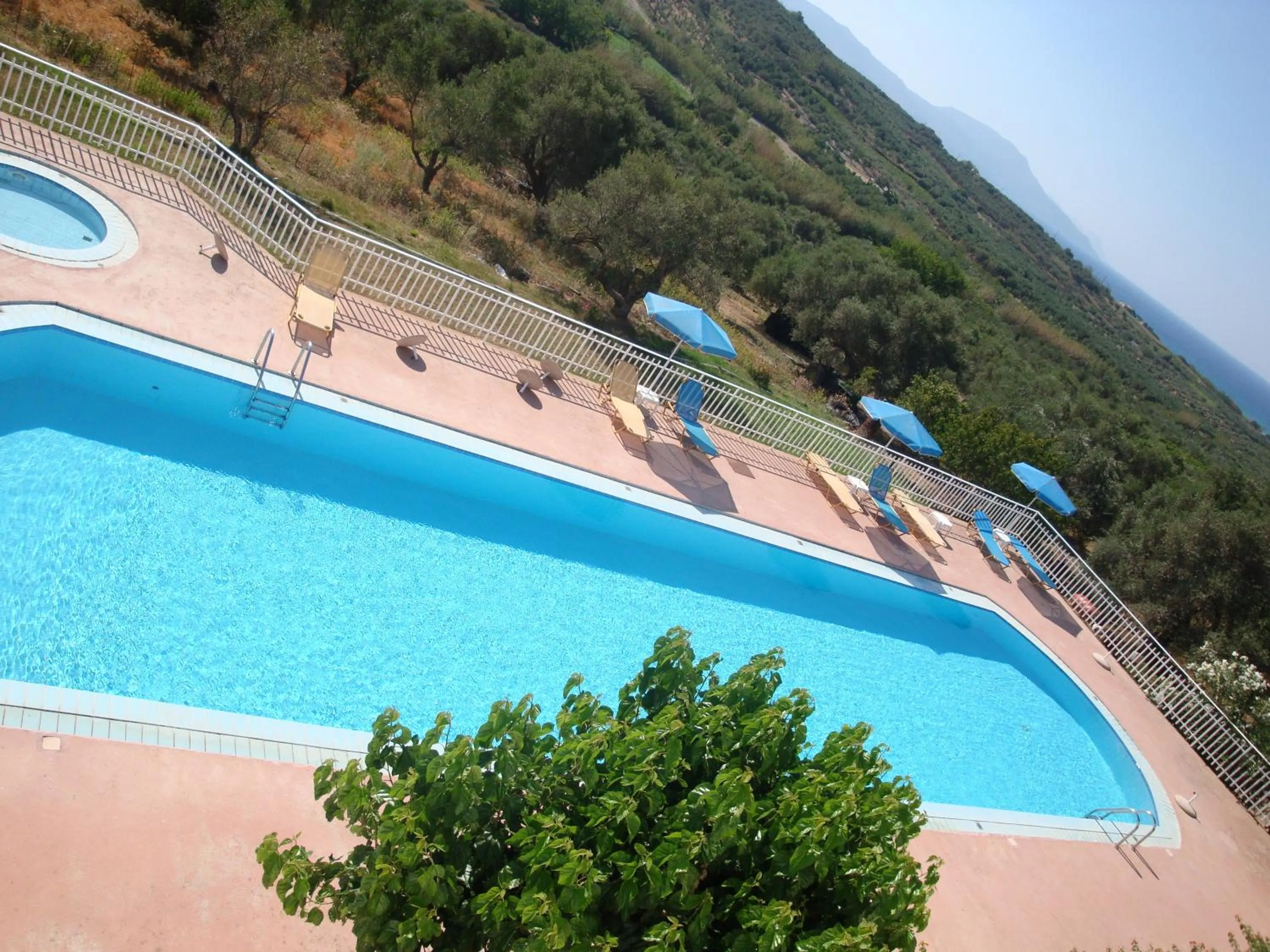 Swimming pool in Calamon Apartments