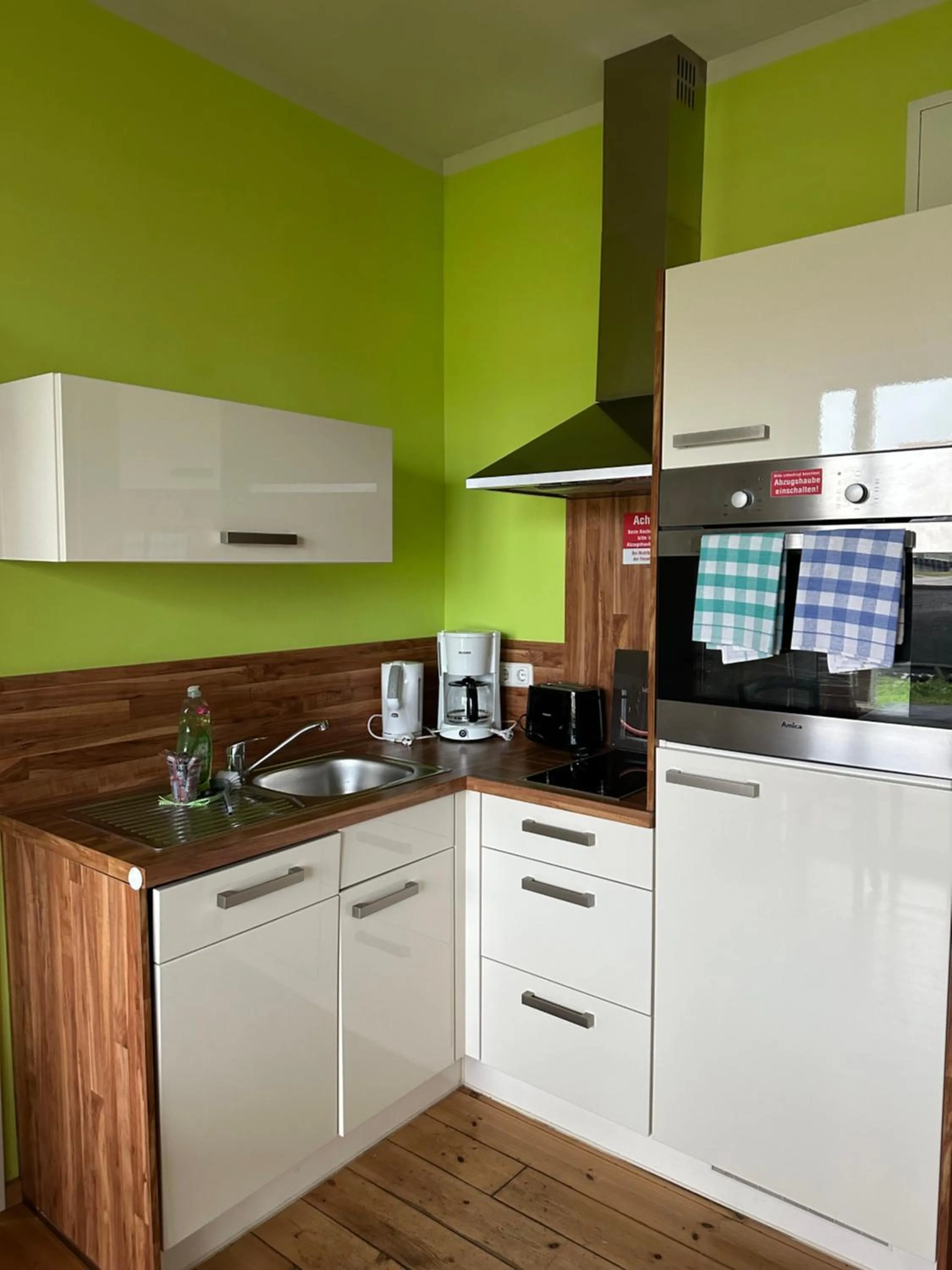 Kitchen or kitchenette in Halbinsel Resort Peenemünde