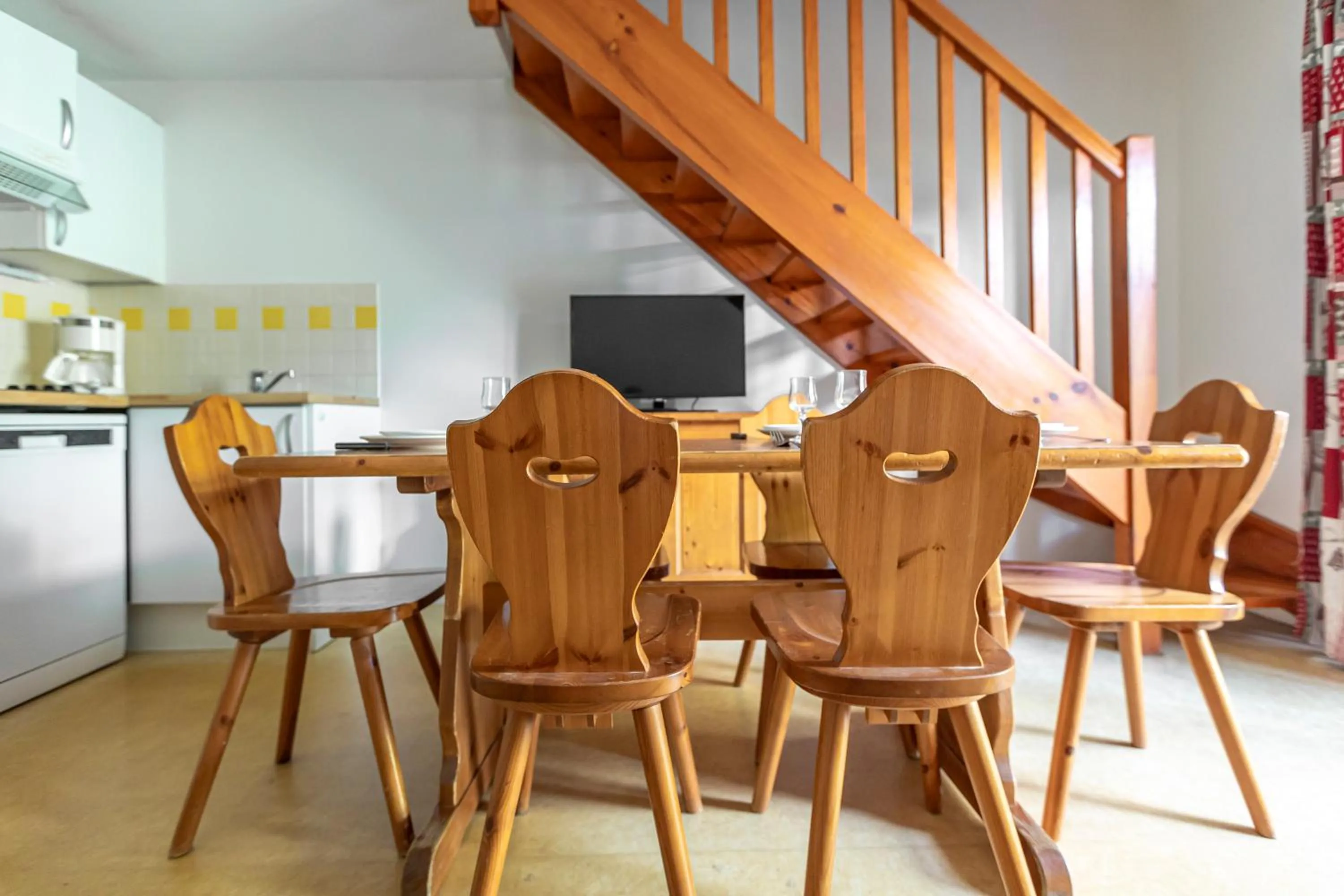 Dining area in Résidence Odalys Soleil d'Aure