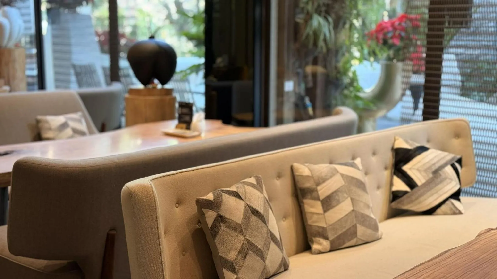 Seating area in 沐蘭精品旅館-台北大直館 Mulan Boutique Hotel