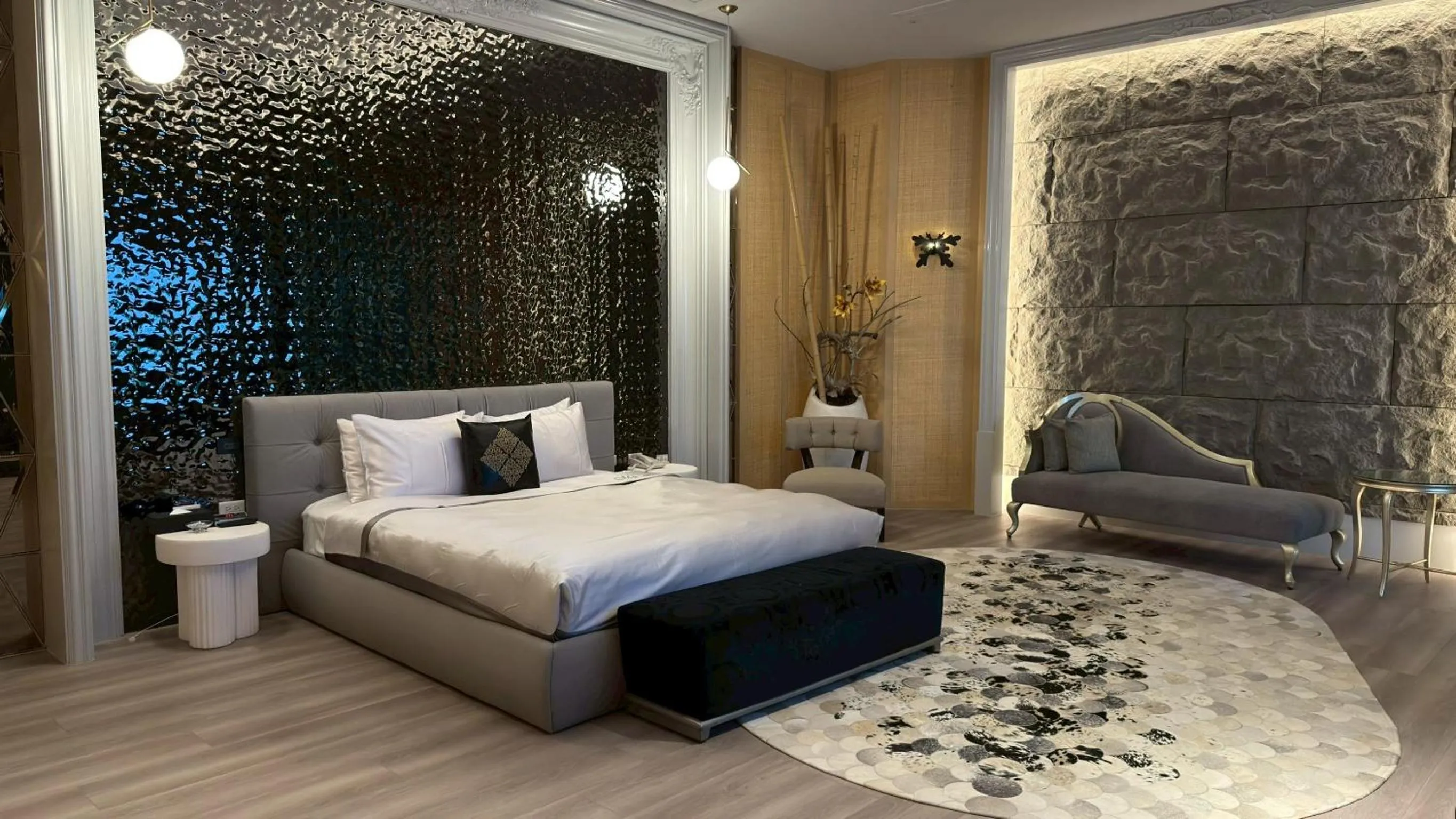 Bed in 台北沐蘭精品旅館 大直館