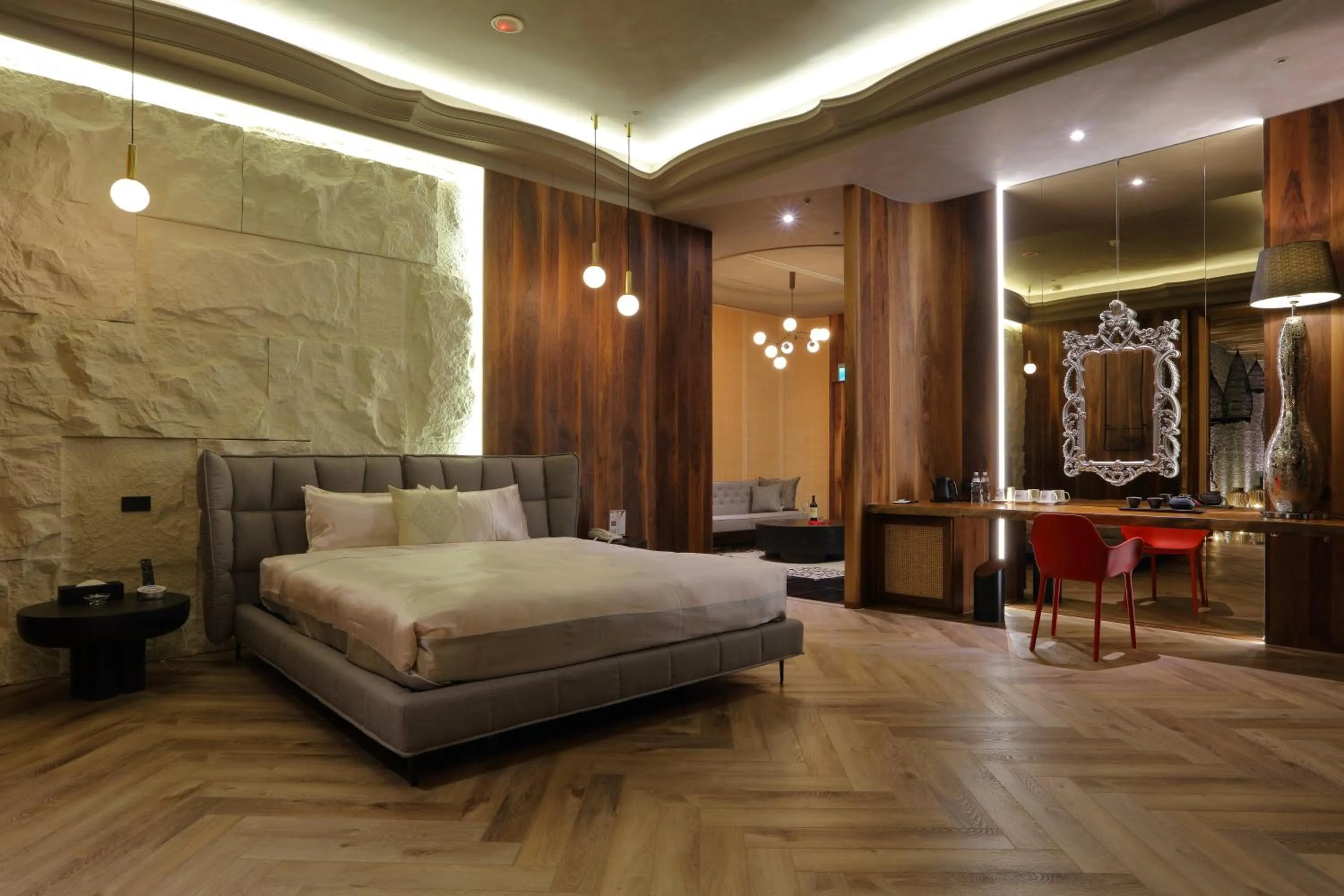 Photo of the whole room, Bed in 台北沐蘭精品旅館 大直館