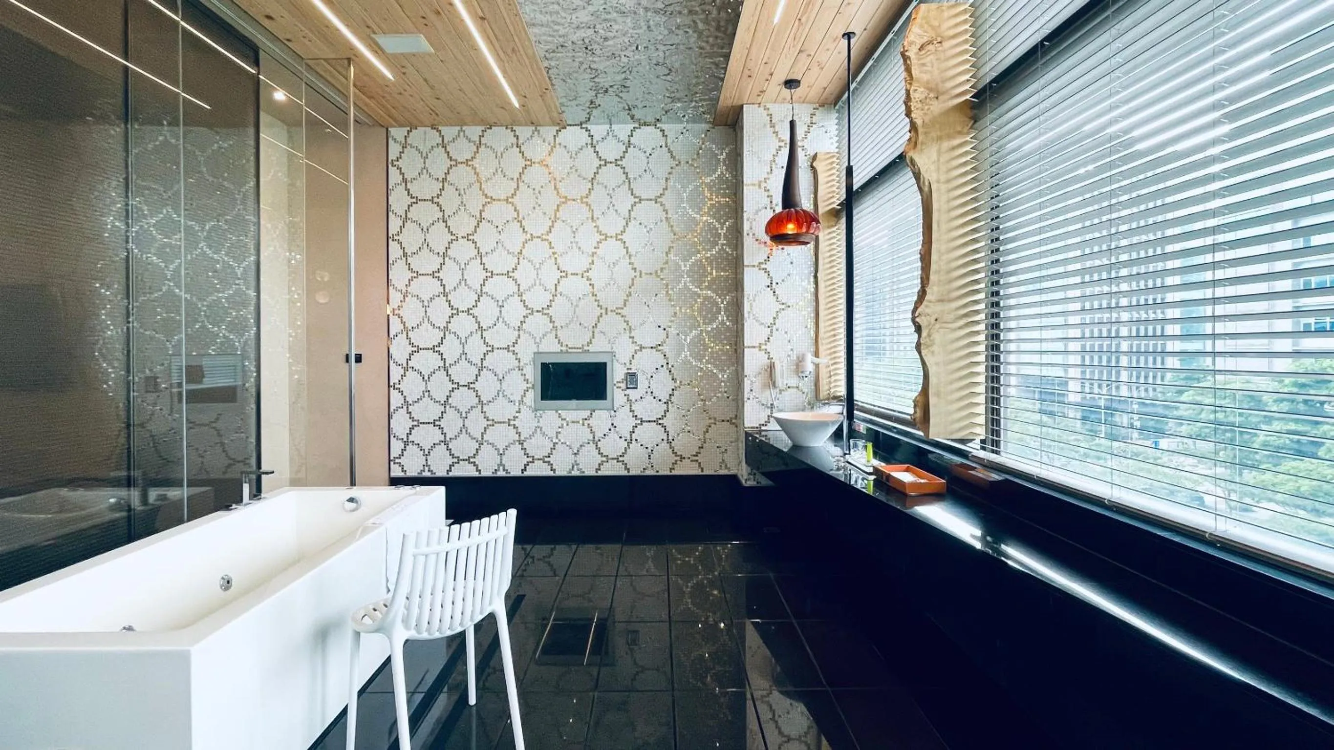 Bath in 沐蘭精品旅館-台北大直館 Mulan Boutique Hotel