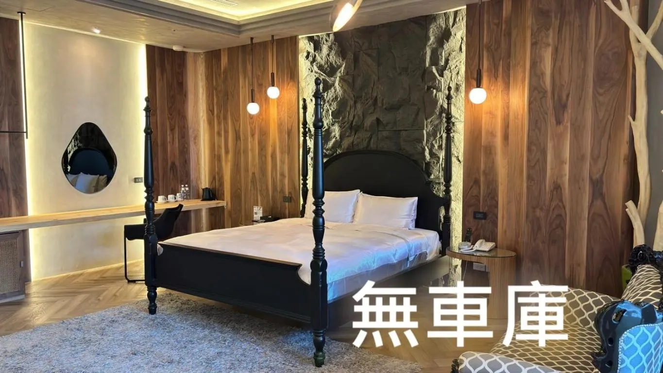 Bed in 台北沐蘭精品旅館 大直館