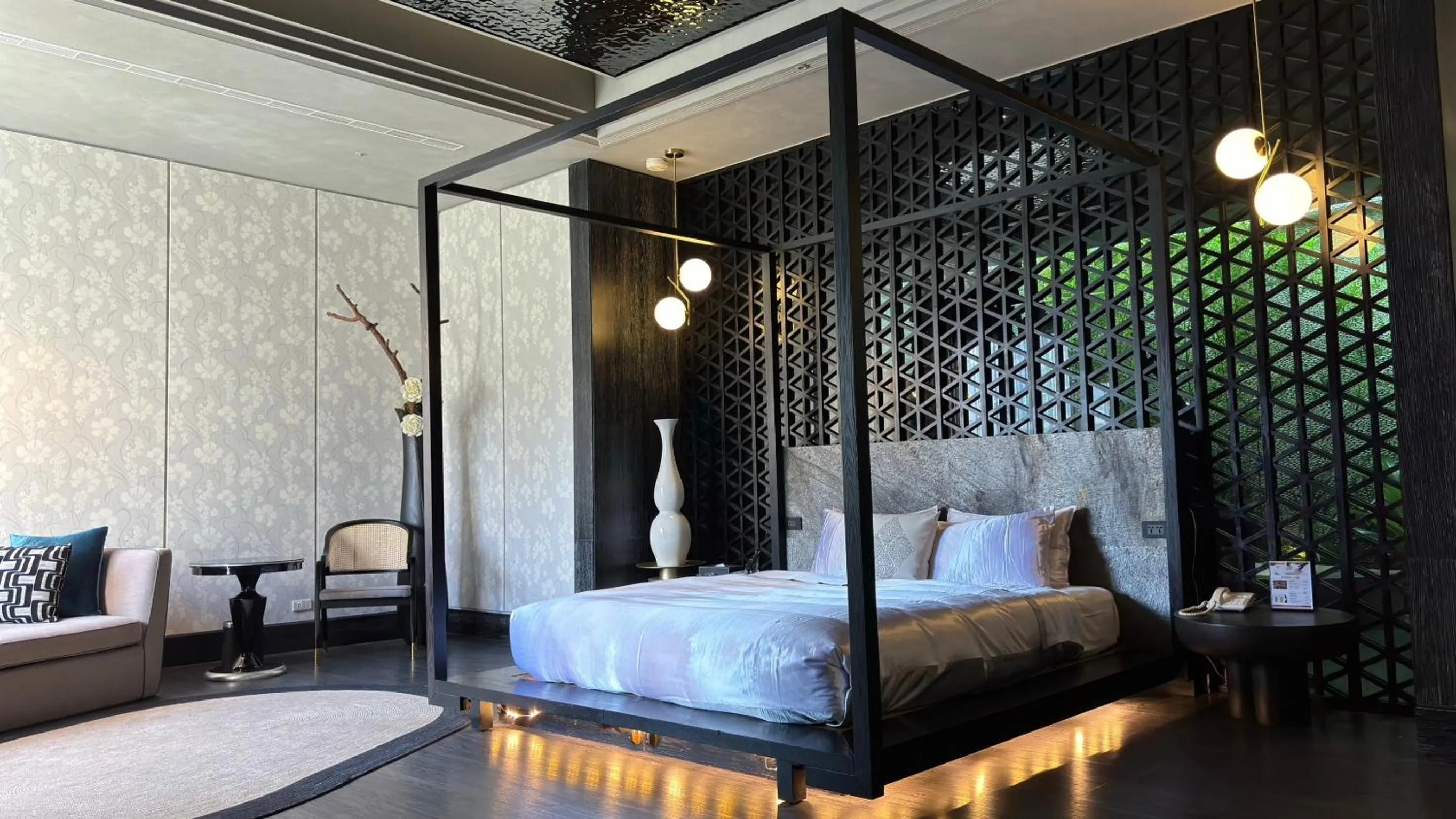 Bed in 台北沐蘭精品旅館 大直館