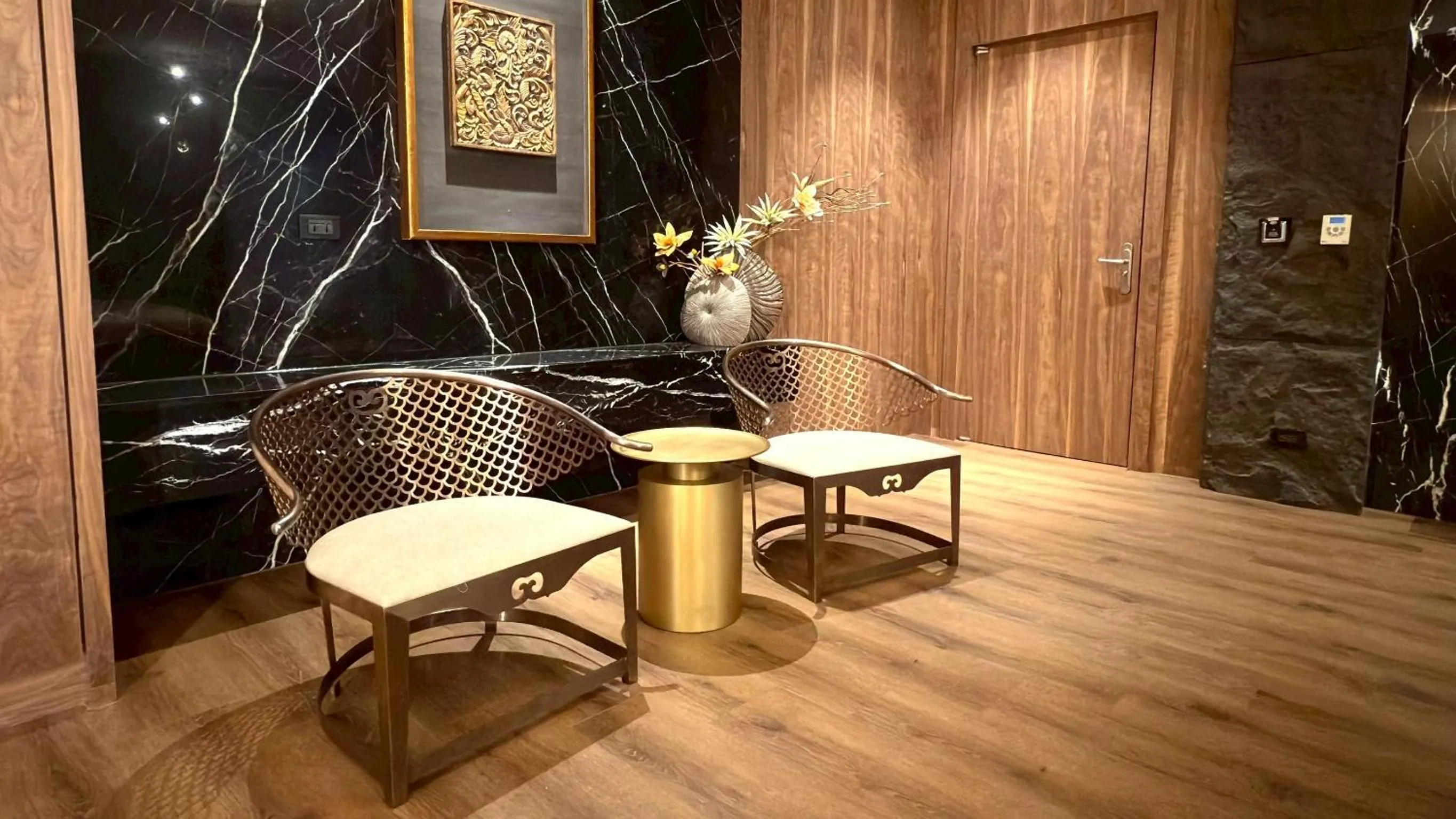 Seating area in 台北沐蘭精品旅館 大直館