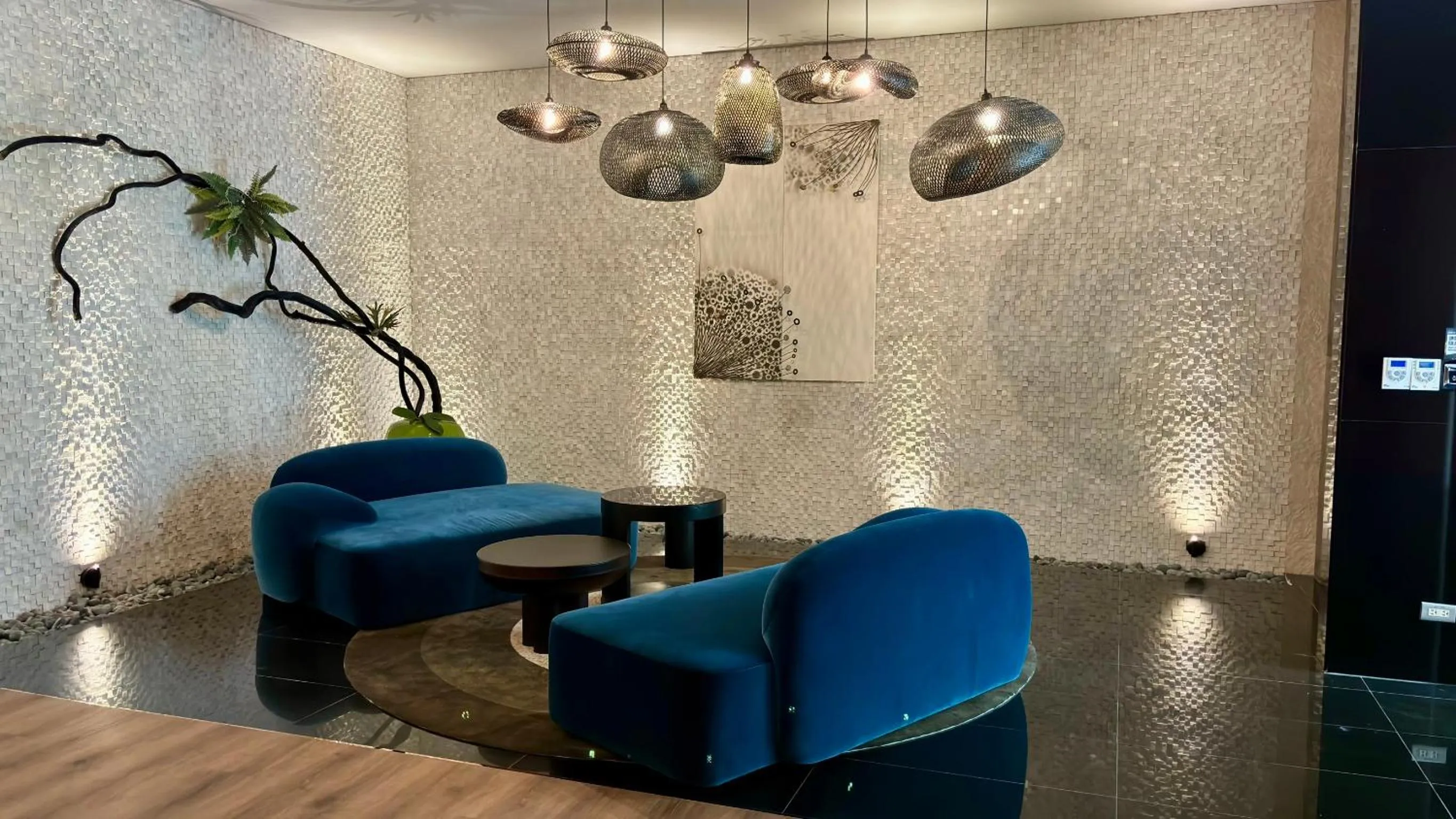 Seating area in 台北沐蘭精品旅館 大直館