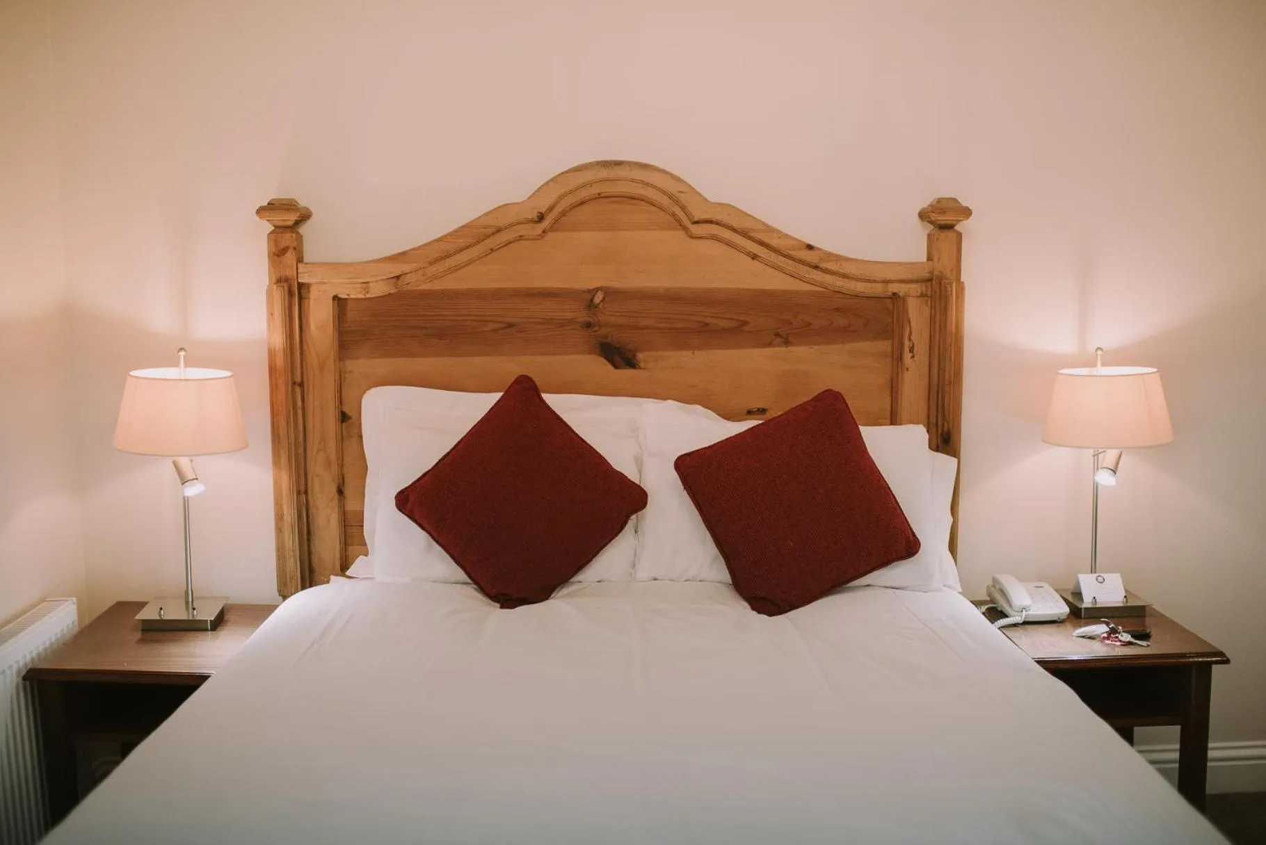 Bed in Royal Valentia Hotel