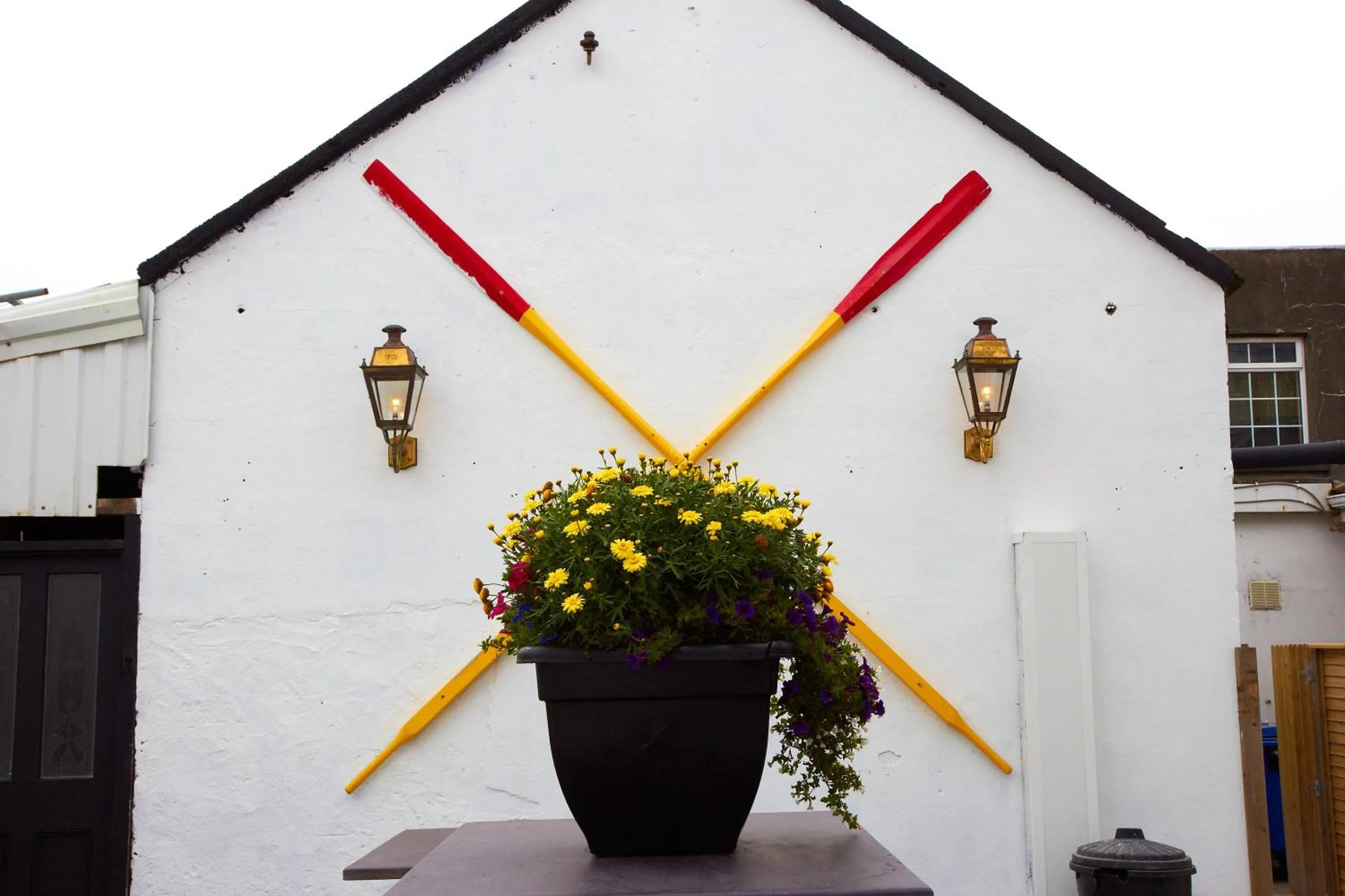 Decorative detail in Royal Valentia Hotel