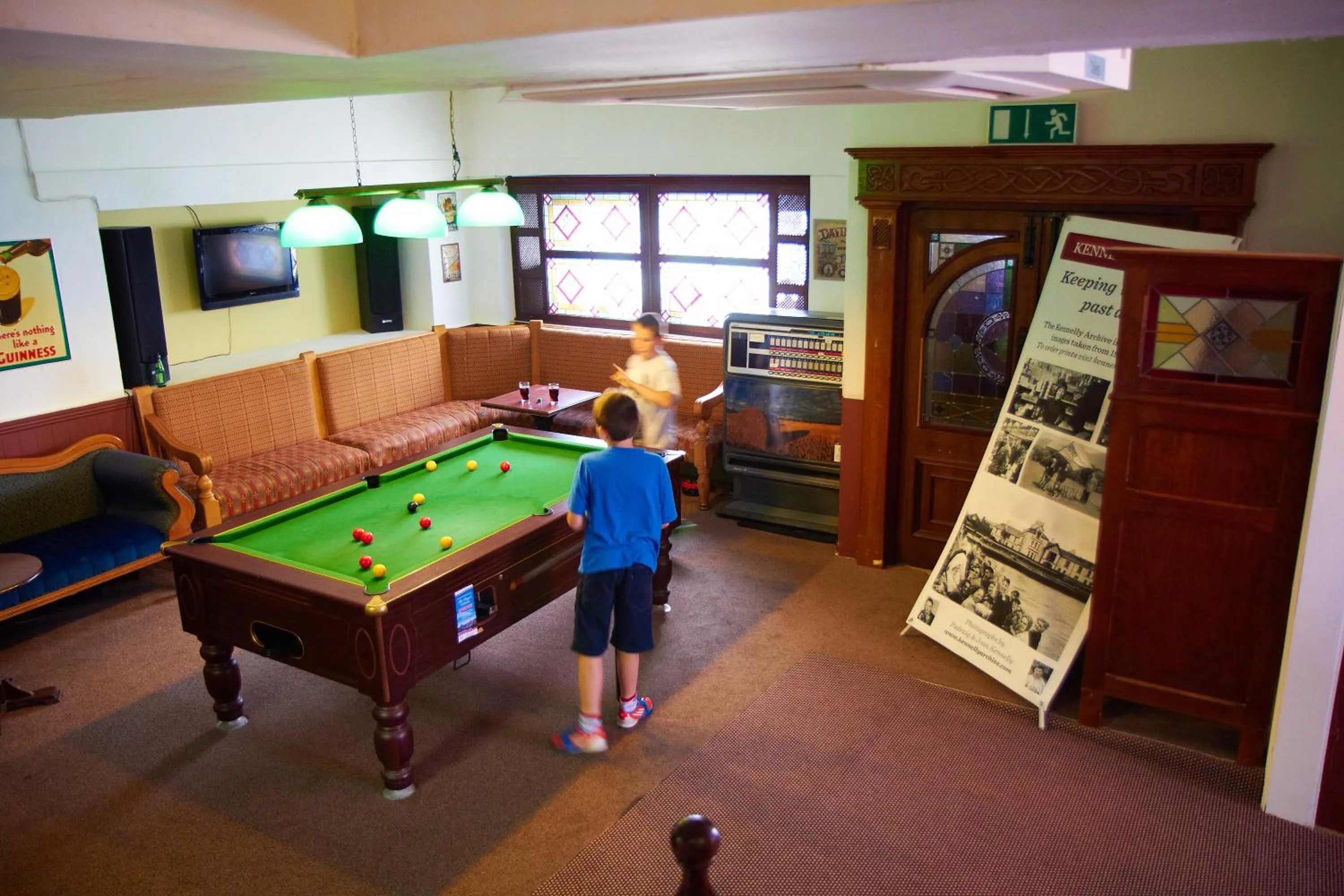 Billiard in Royal Valentia Hotel