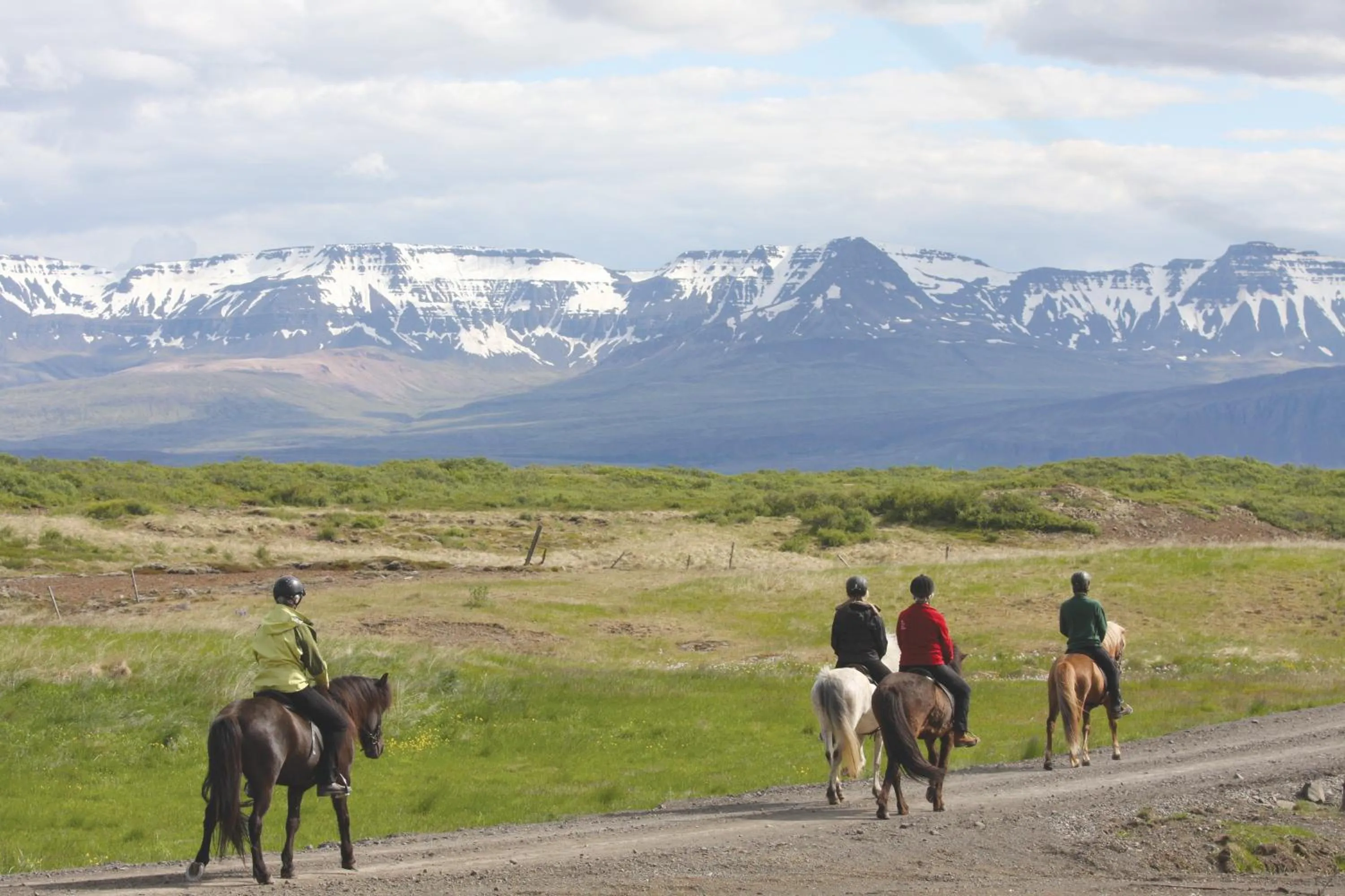 Horse-riding in Hestaland Guesthouse Horse Farm Stay
