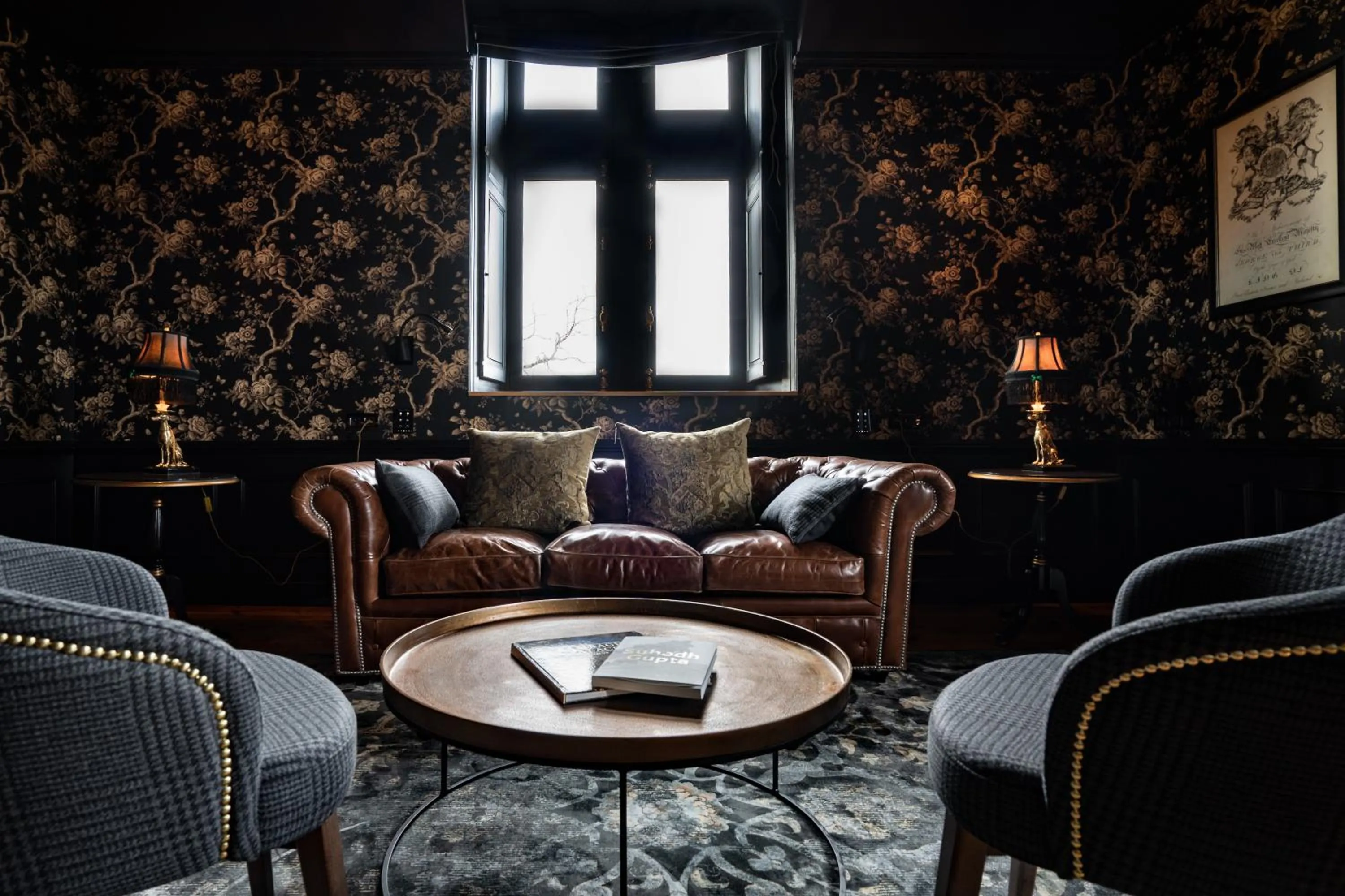 Living room in Château de Maubreuil