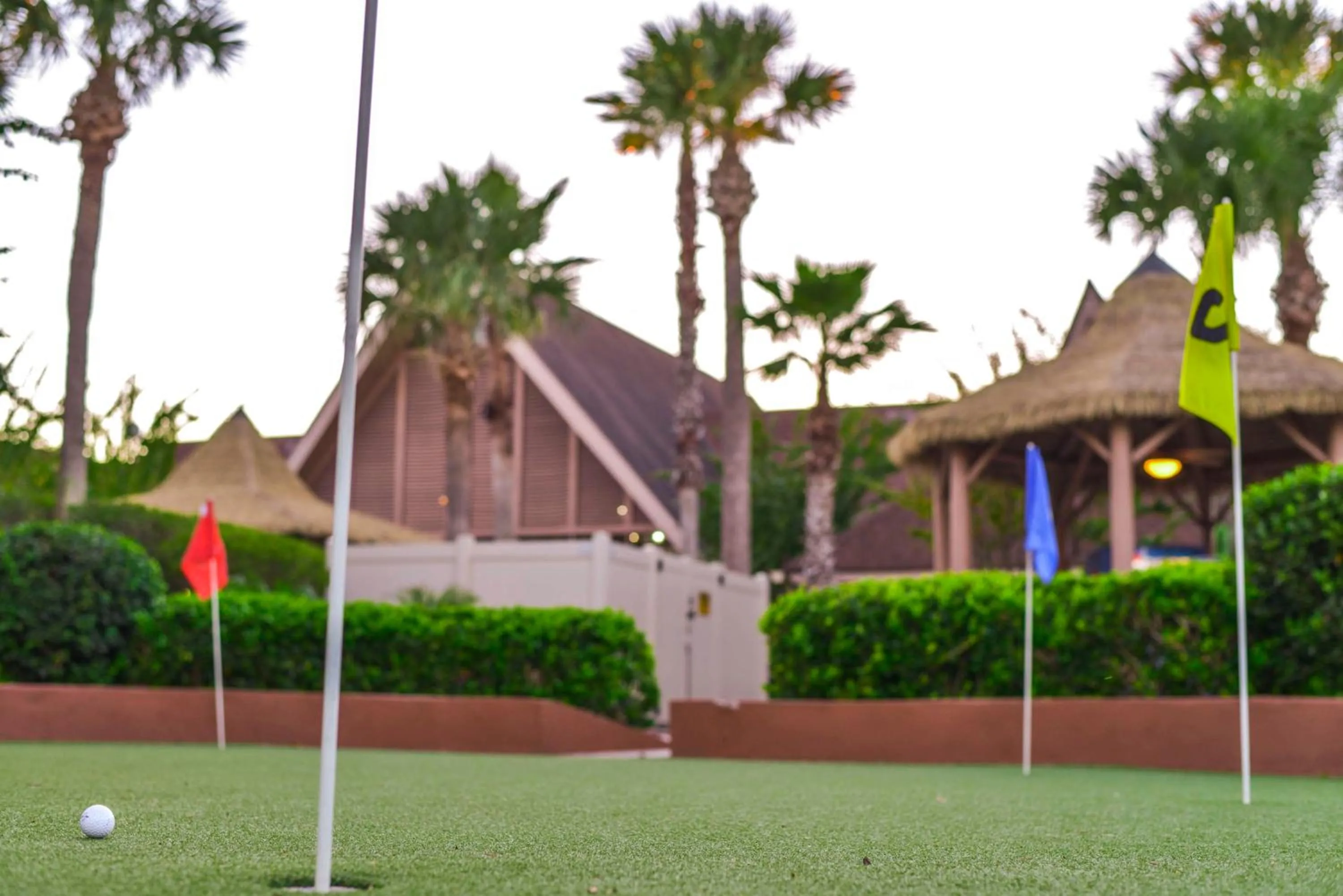 Minigolf in Hilton Vacation Club Polynesian Isles Kissimmee