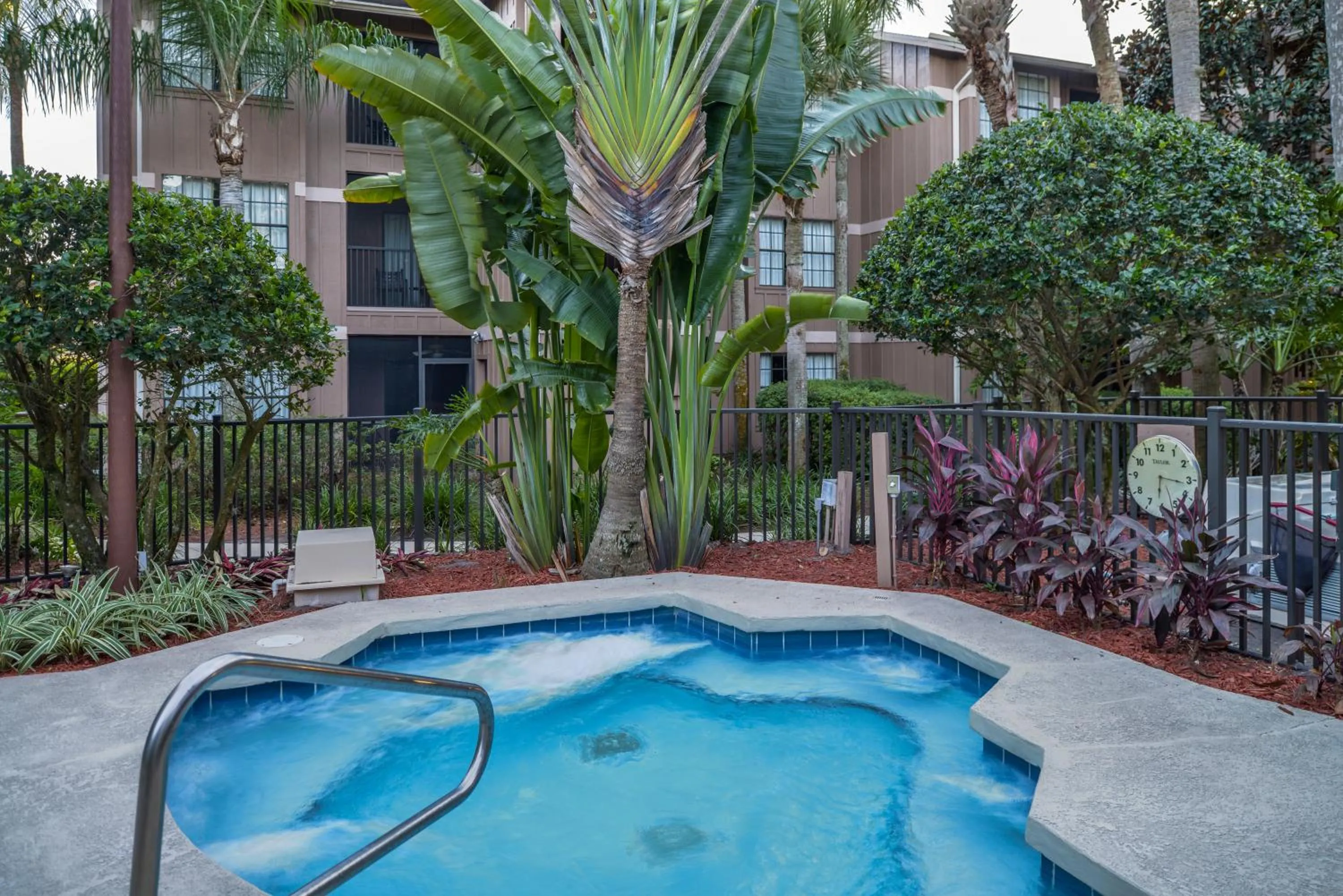 Hot Tub in Hilton Vacation Club Polynesian Isles Kissimmee