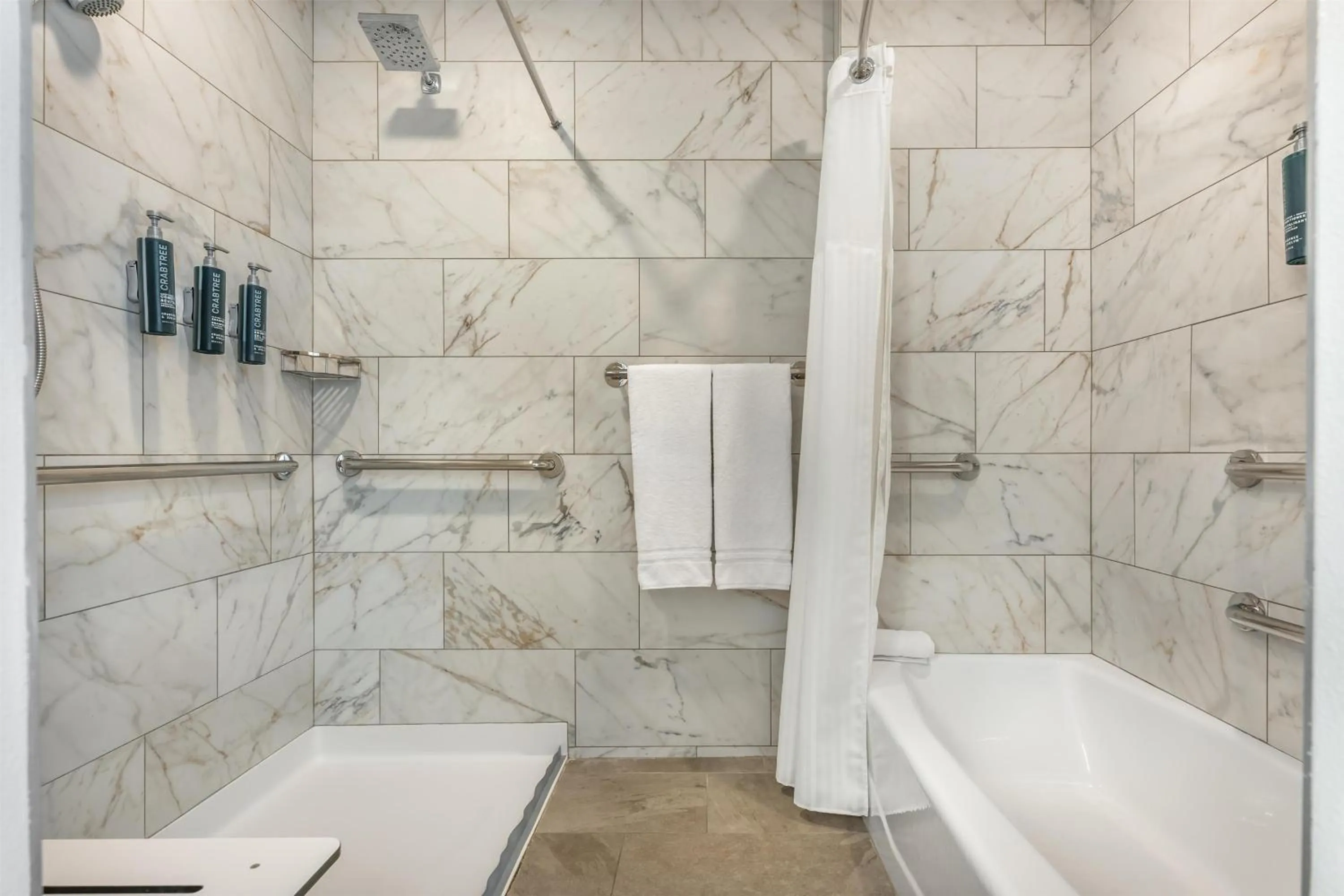 Bathroom in Hilton Vacation Club Grand Beach Orlando