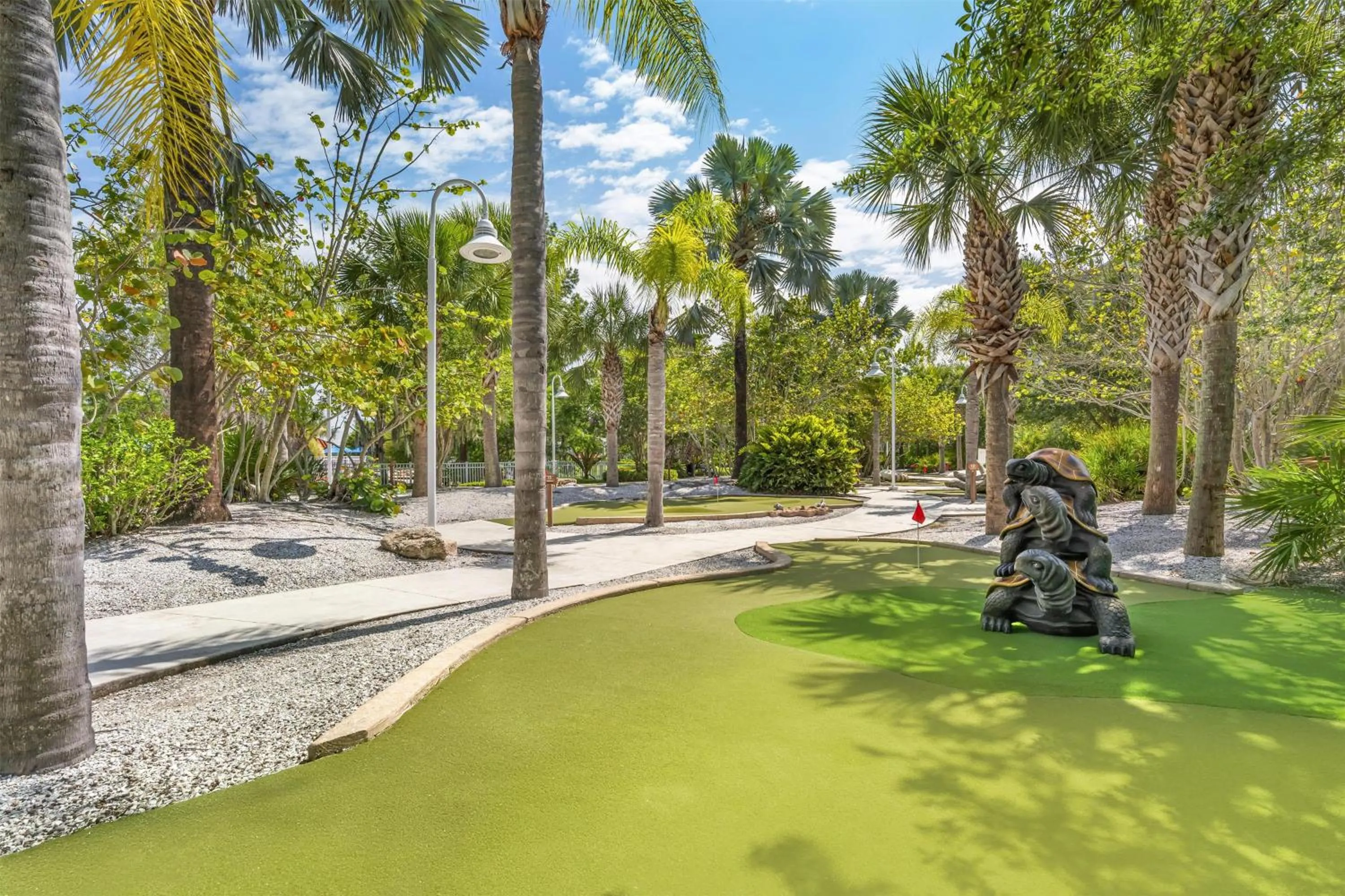 Golfcourse in Hilton Vacation Club Grand Beach Orlando