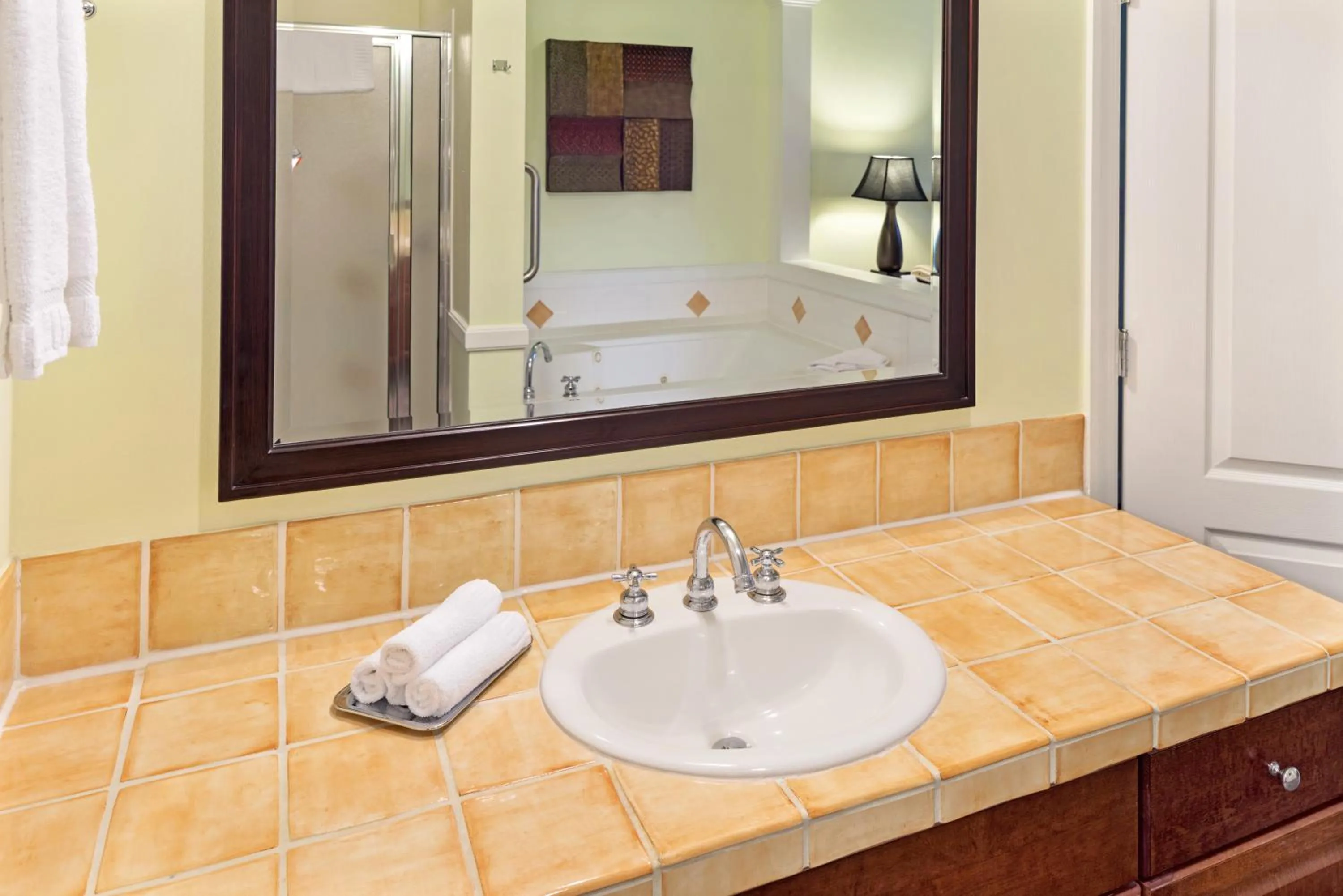 Bathroom in Hilton Vacation Club Grand Beach Orlando