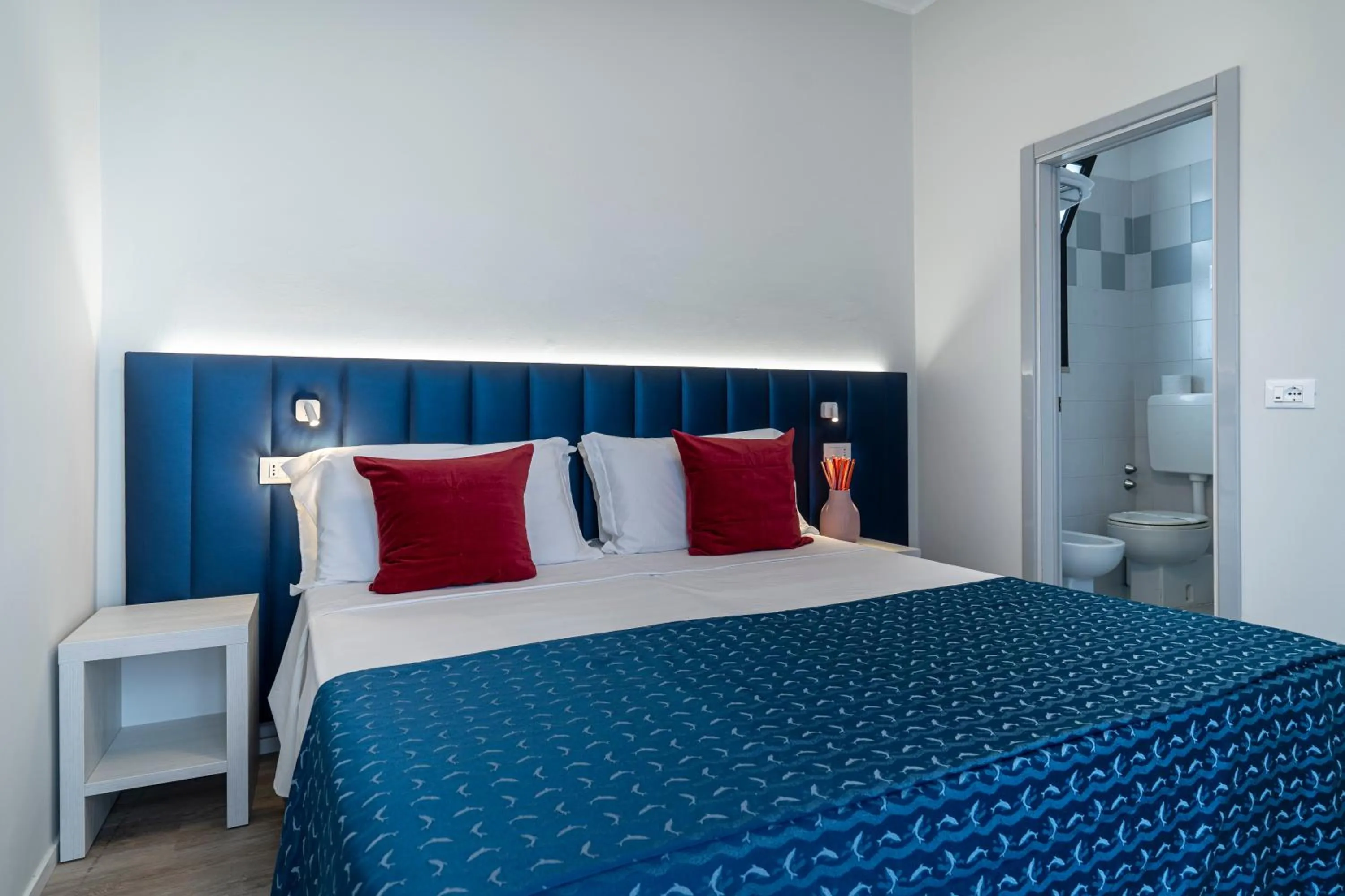 Bed in Hotel 2000 Riccione