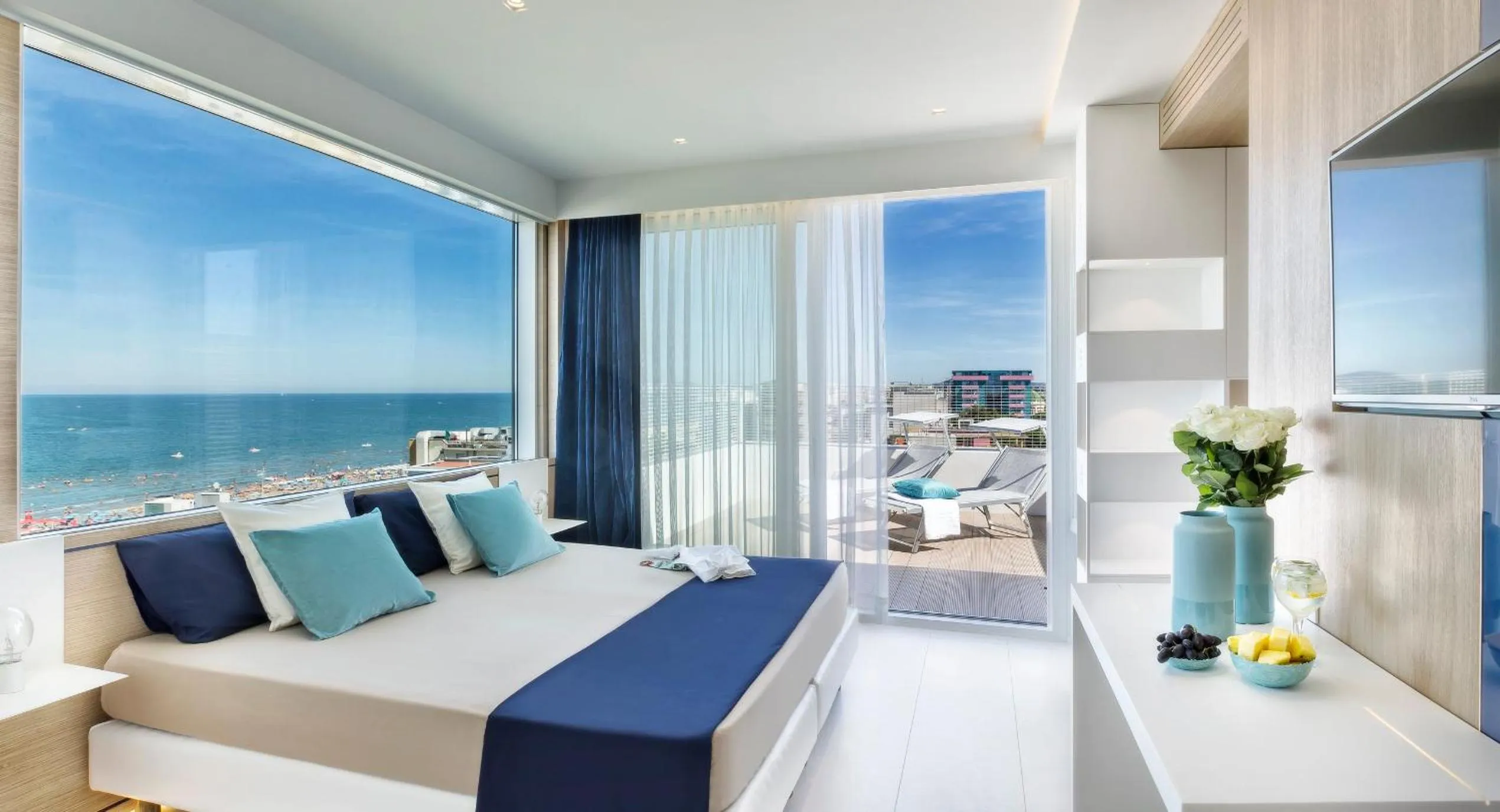 Bed in Hotel 2000 Riccione